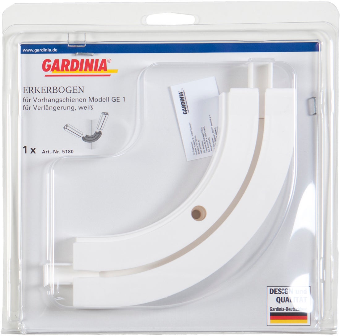 Łuk wewnętrzny do szyny sufitowej 1-torowej 17 cm Gardinia - 2