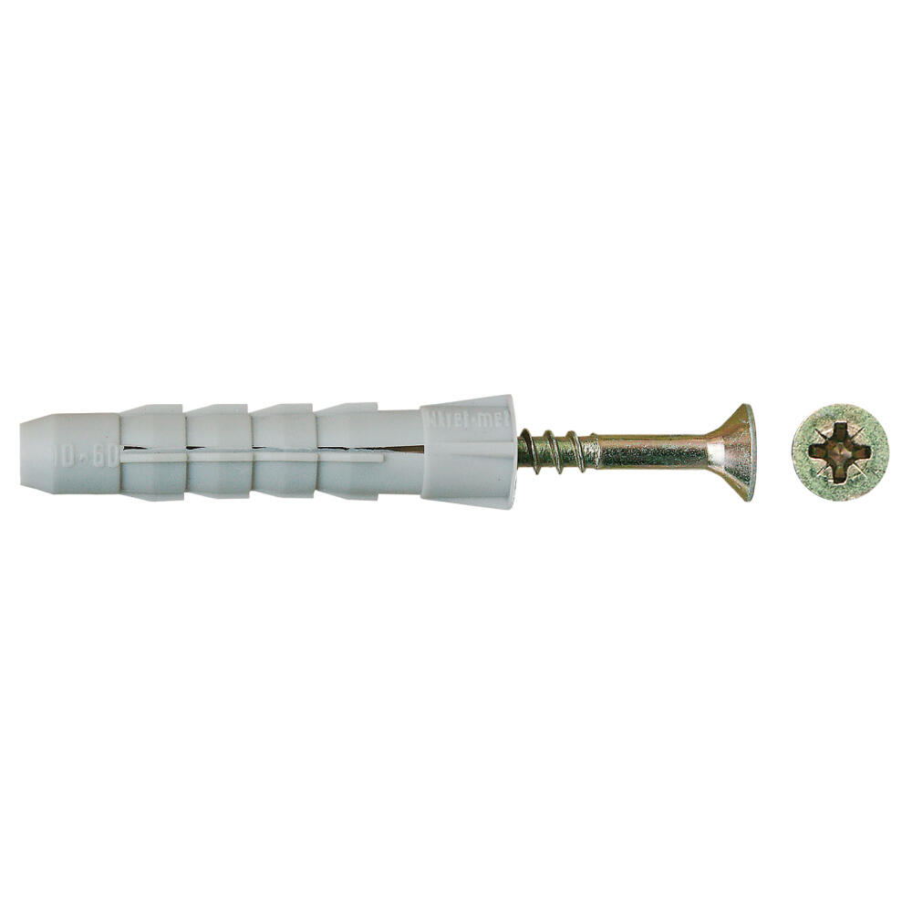 Zestaw kołków do montażu karniszy 8 x 50 mm 6 szt. Standers