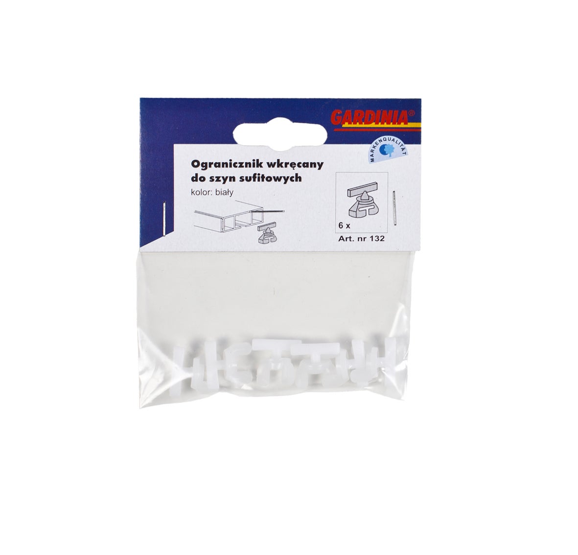 Stopery do szyny sufitowej 6 szt. Gardinia - 2