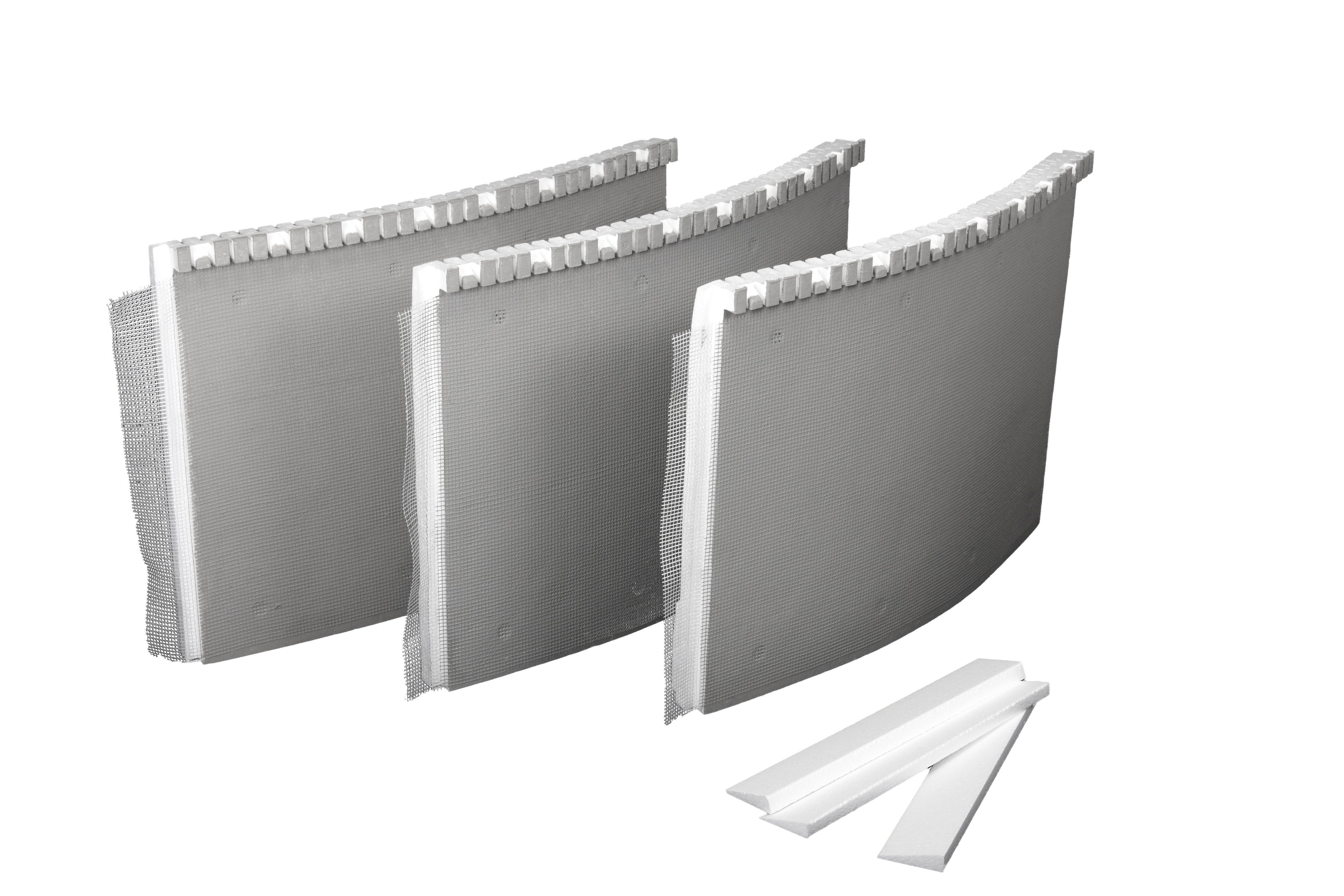 Obudowa podpłytkowa do wanien półokrągłych 1/4K Schedpol