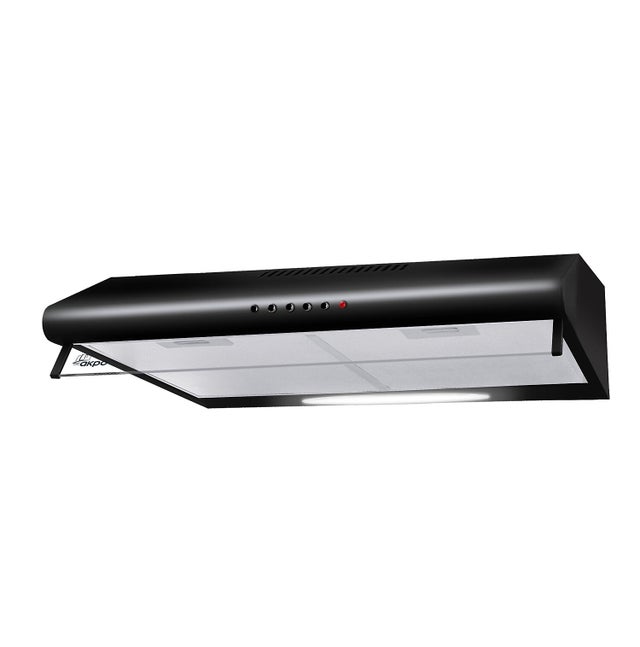 Okap podszafkowy WK-7 P-3060 czarny 60 cm Akpo