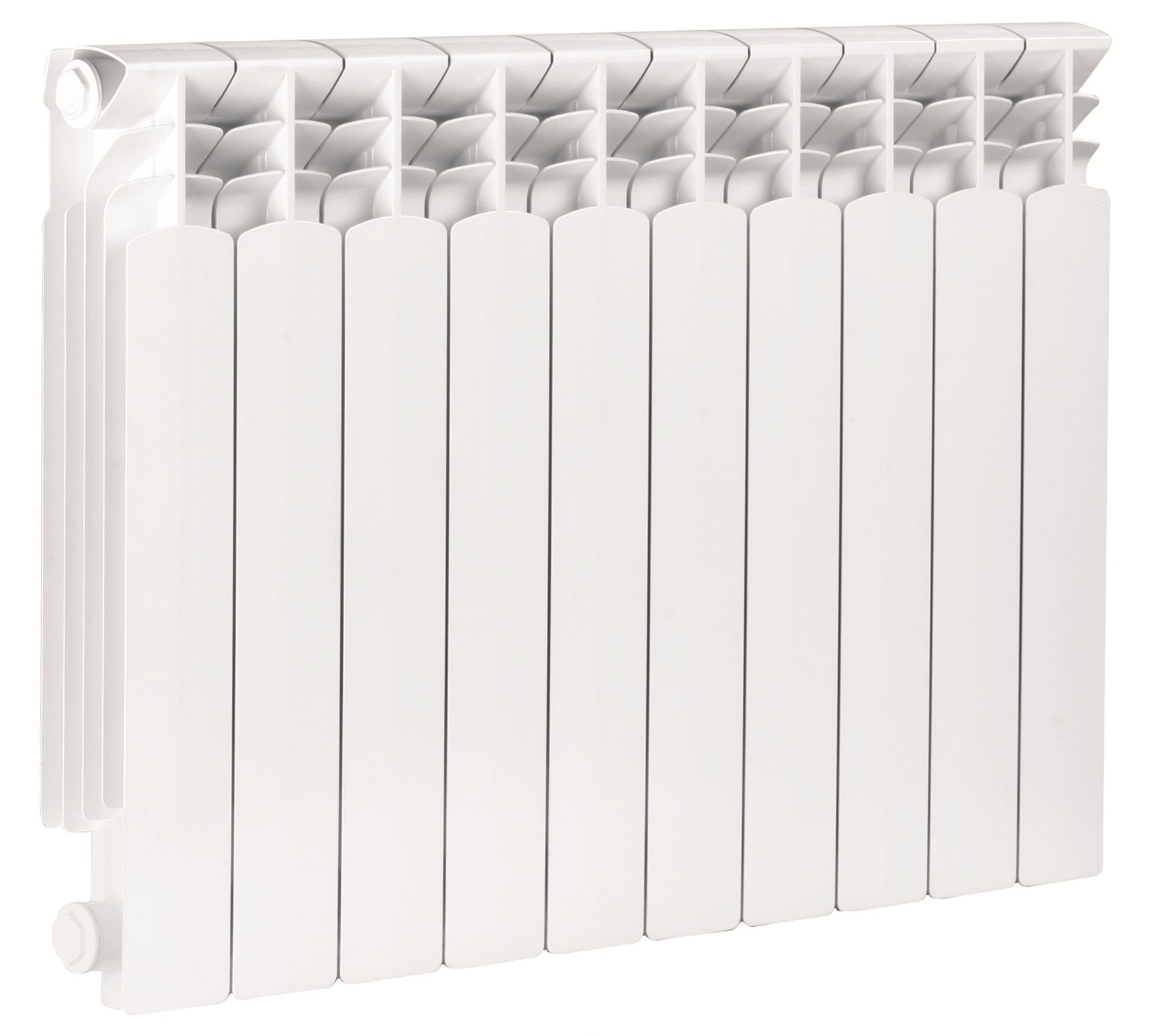 Grzejnik G500F 57.3X80.5 cm Biały B 1120W 10EL Roz 50cm 20 Bar KFA