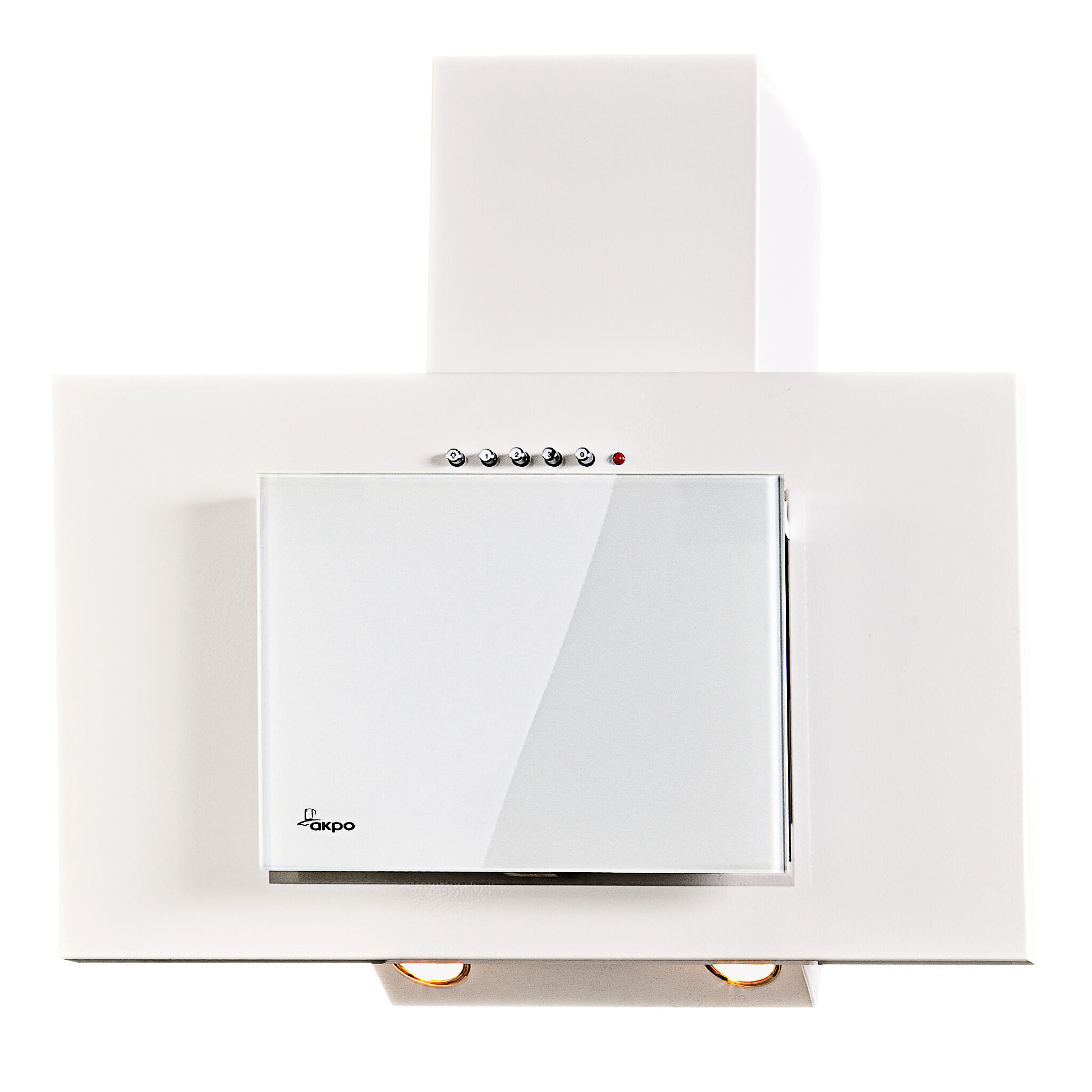 Okap kominowy WK-4 Nero Eco biały 90 cm Akpo