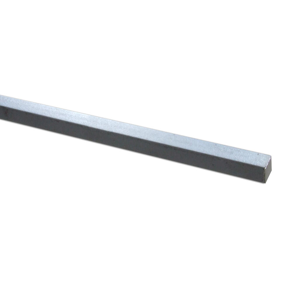 Pręt kwadratowy stalowy 2m 10x10 mm surowy