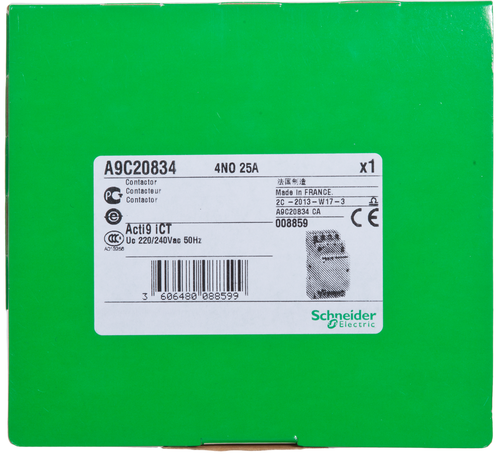Wyłącznik instalacyjny (lub abonencki) ICT50 - 25 - 40 - 230 SCHNEIDER ELECTRIC - 6