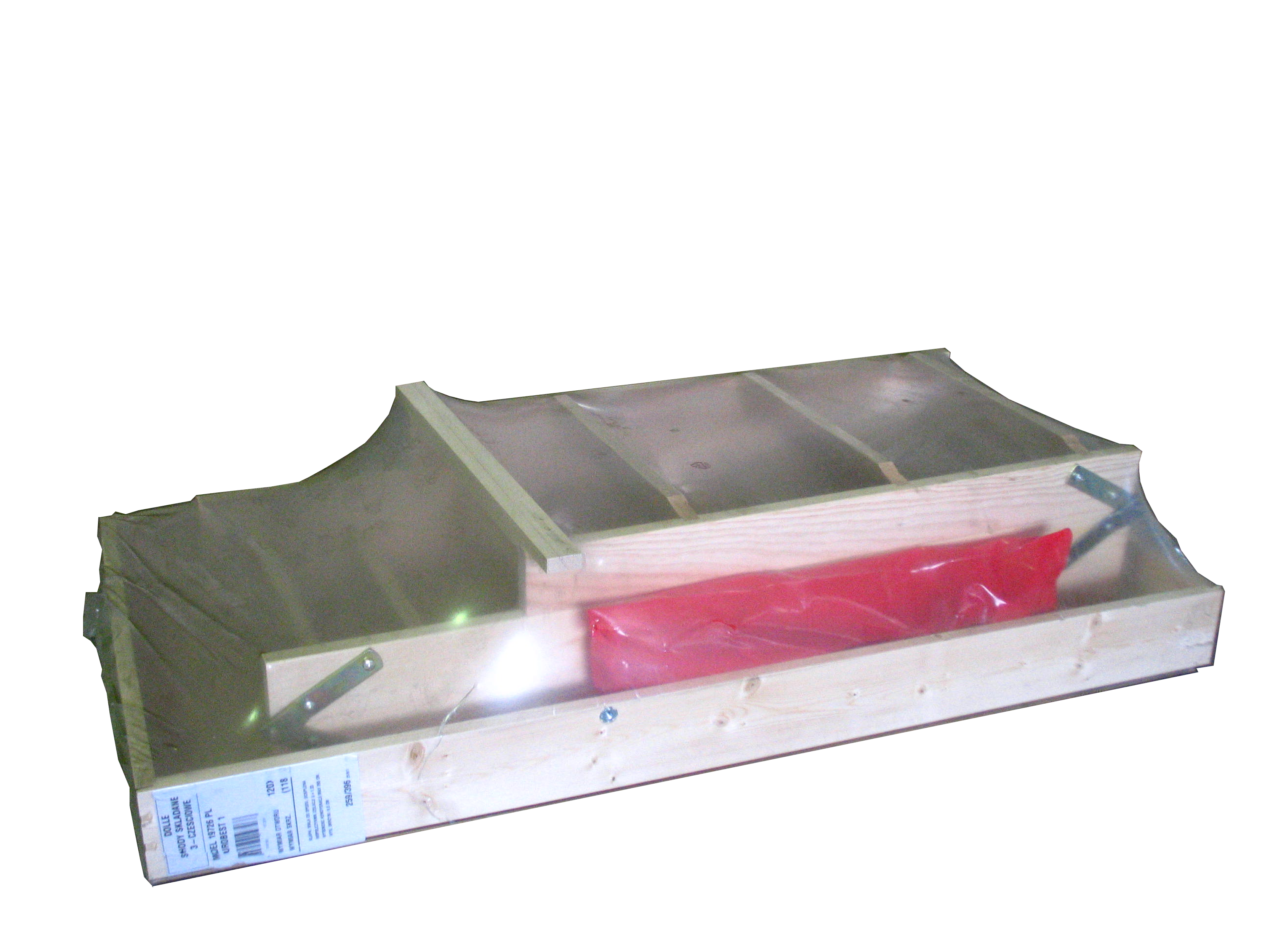 Schody strychowe drewniane EURO ISO 26 120x60 cm 282 cm Dolle - 14