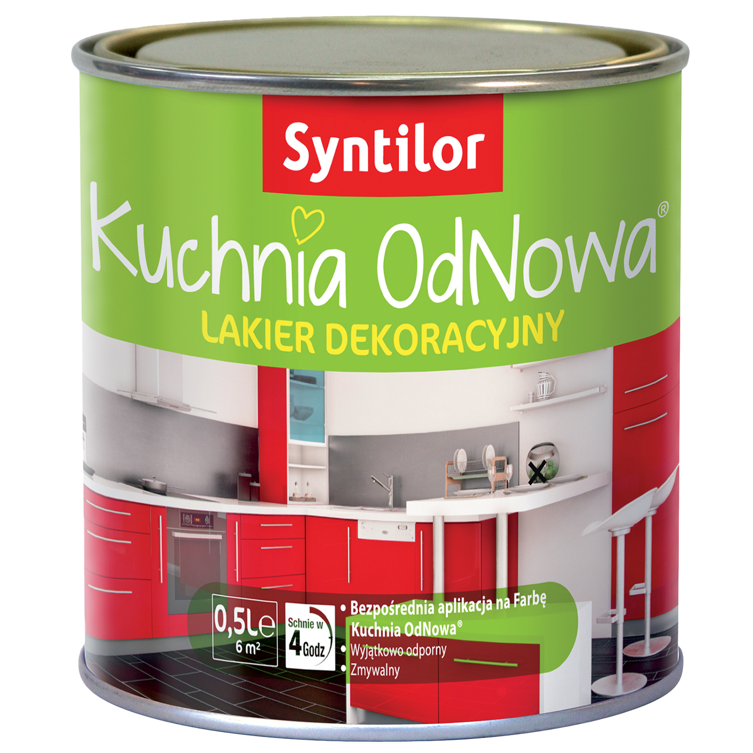 Lakier KUCHNIA ODNOWA 0.5 l Bezbarwny Połysk SYNTILOR