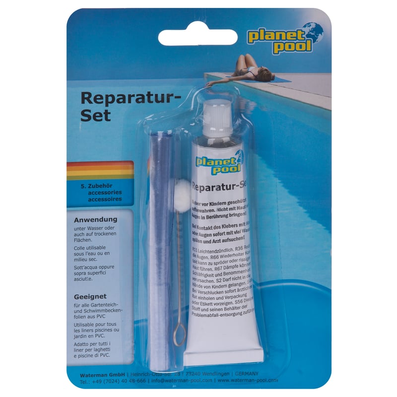 Zestaw do naprawy wykładziny basenowej Planet Pool