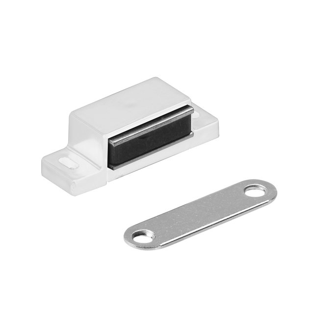 Zatrzask magnetyczny 14 x 15 x 45 mm biały Hettich