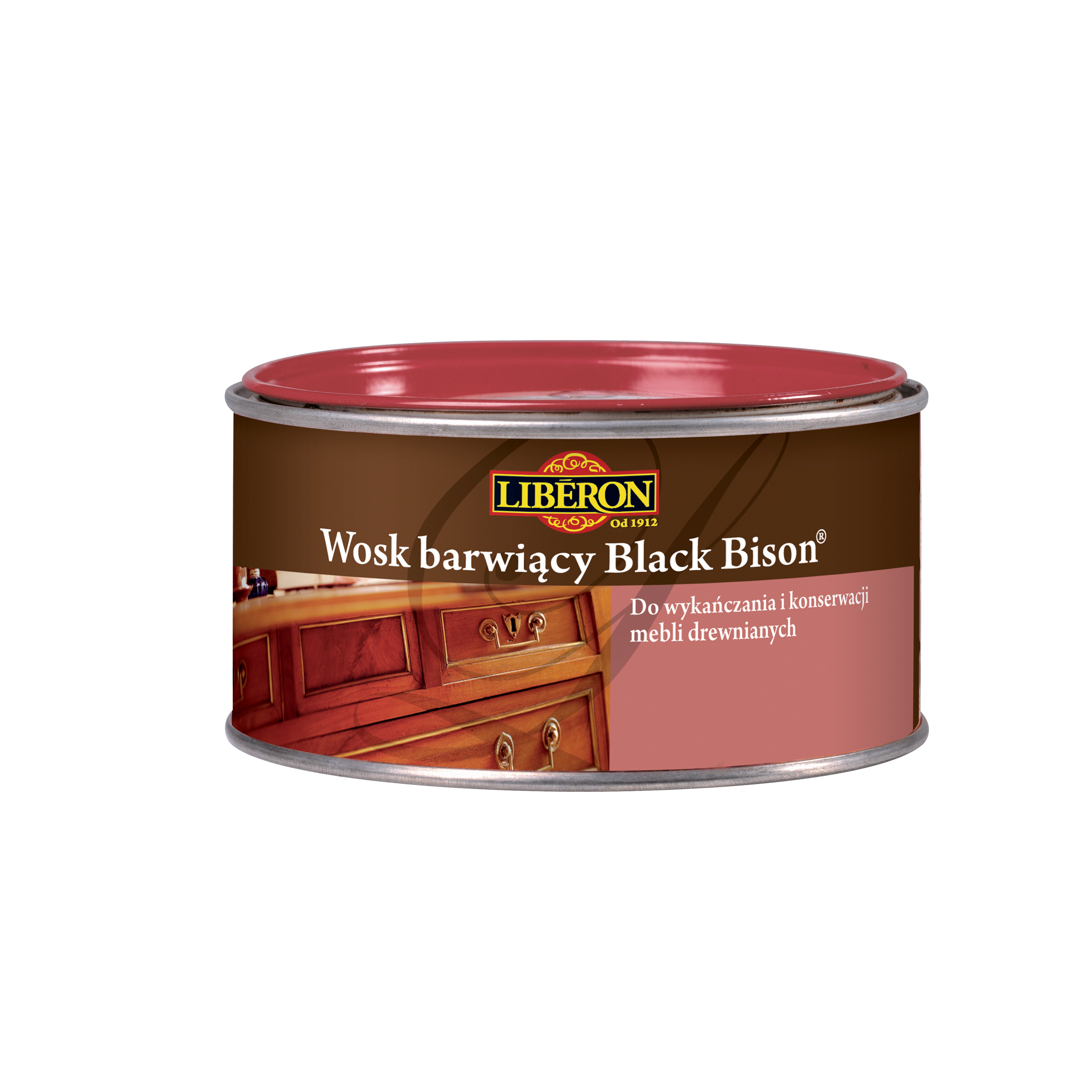 Wosk barwiący BLACK BISON 0.5 l Kasztan LIBERON