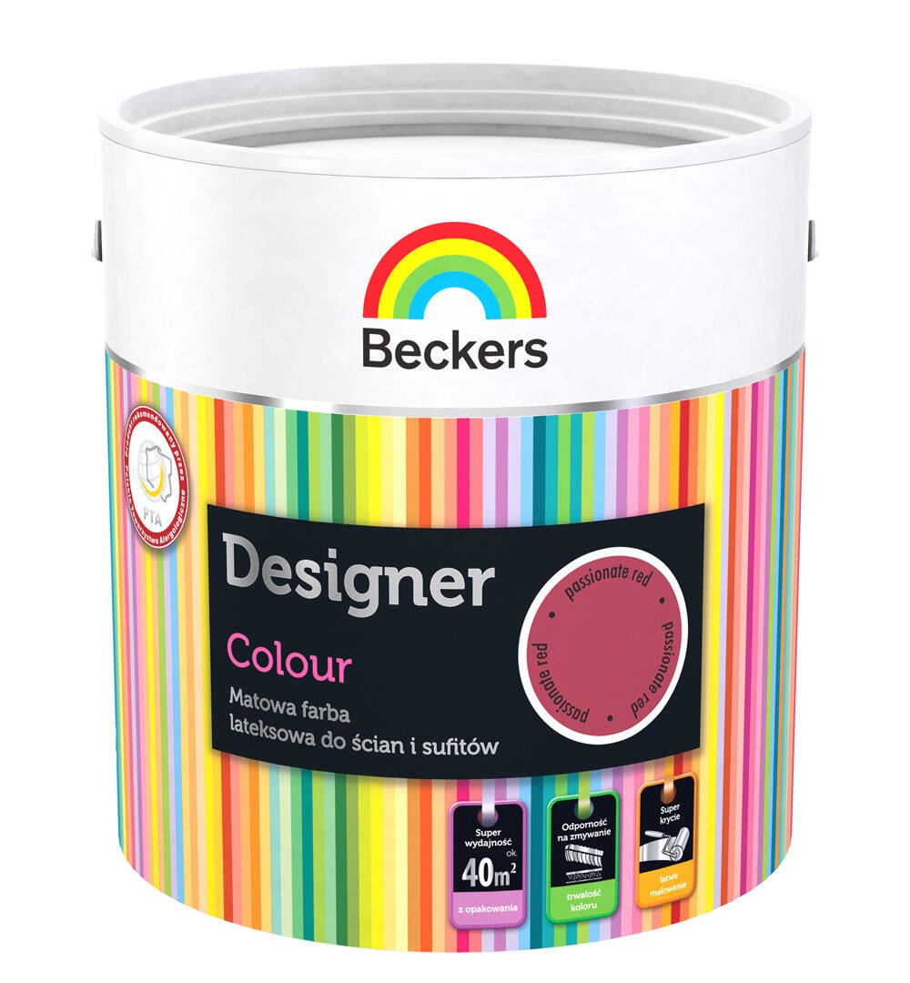 Farba wewnętrzna Beckers Designer Colour Cotton Candy 2.5 l - 5