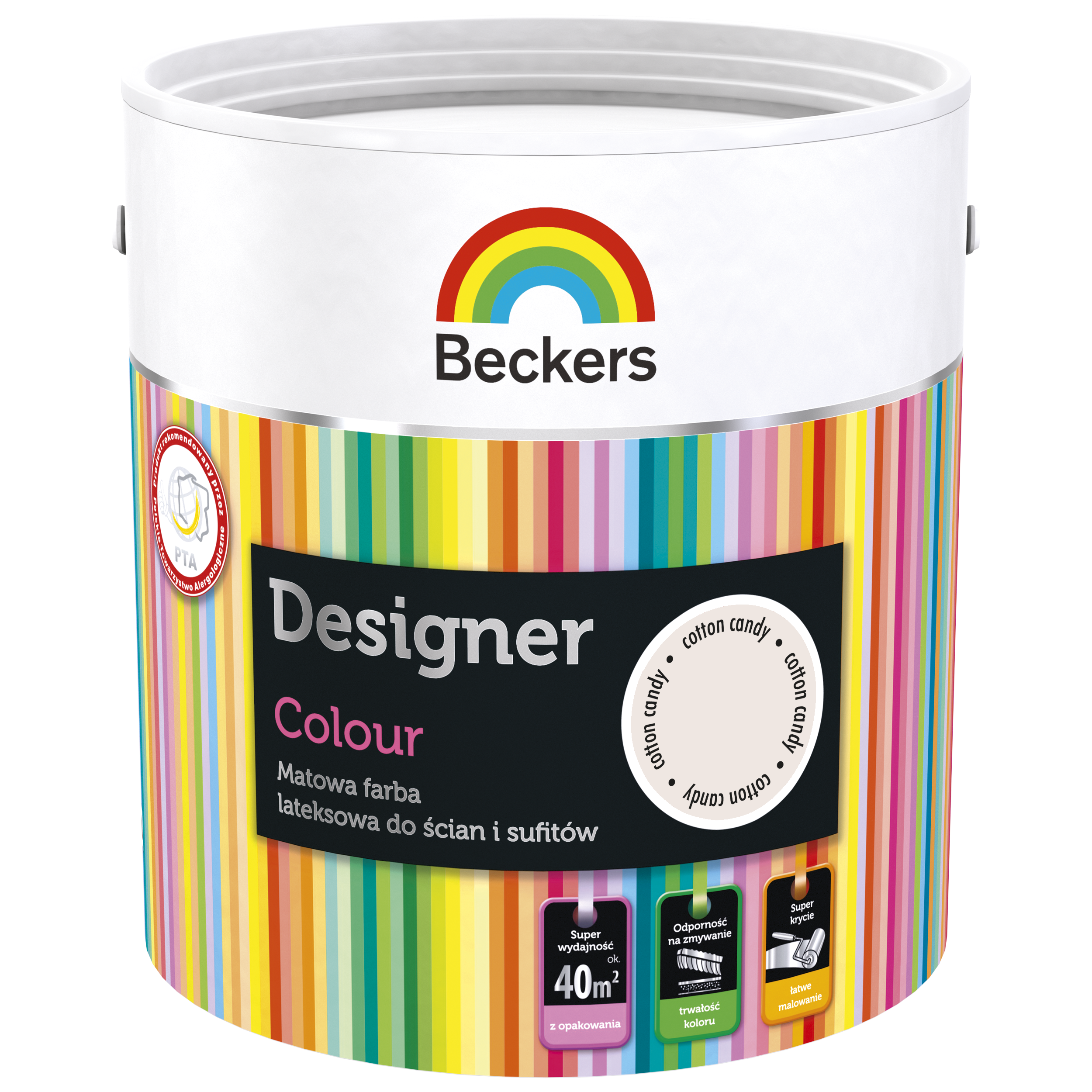 Farba Beckers Designer Colour cotton candy 2,5l - 4