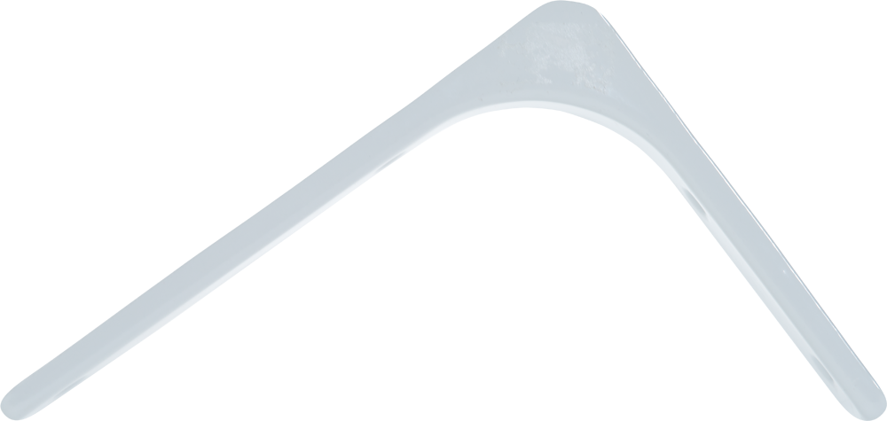 Wspornik półki MOD2 20X15 cm biały - 2