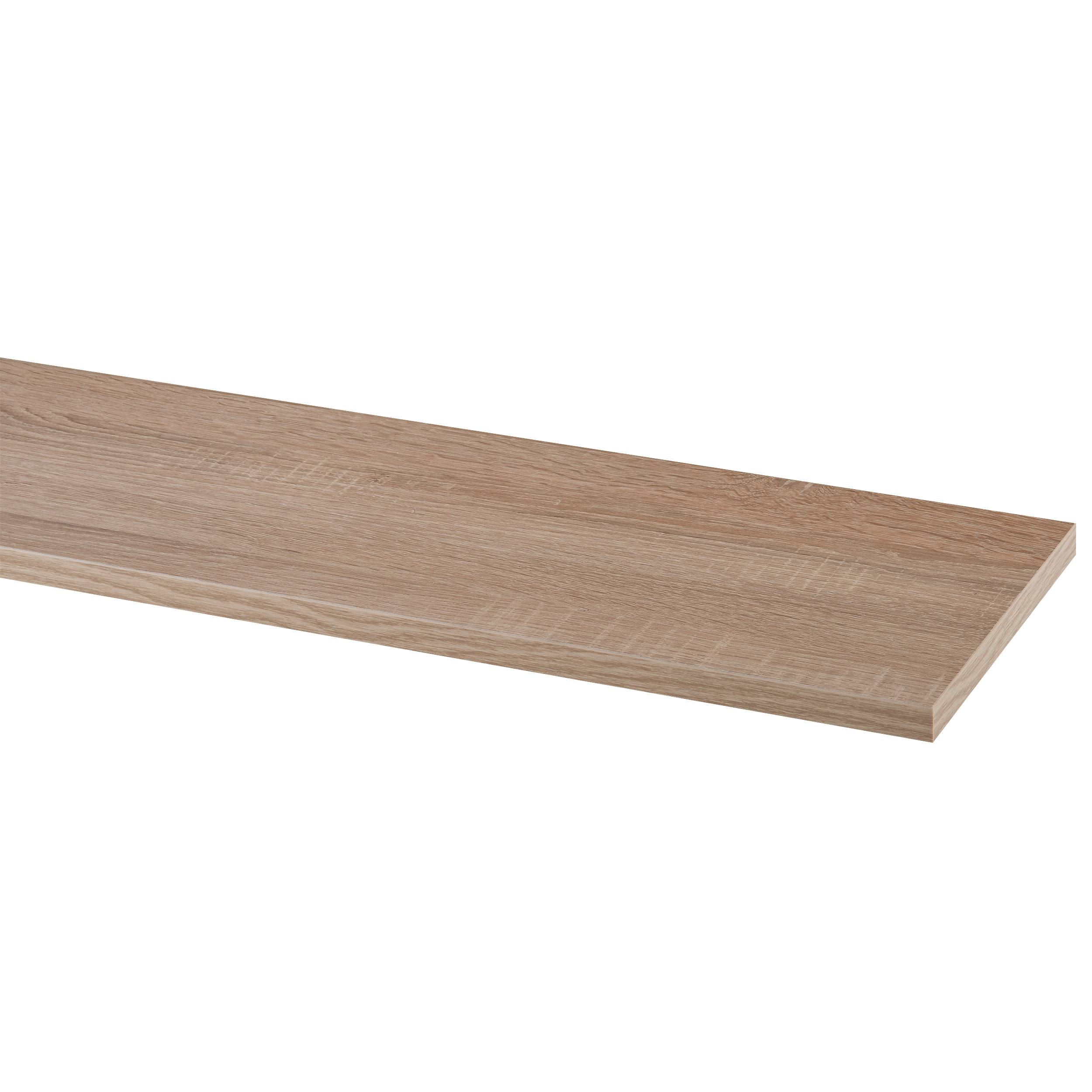 Półka ścienna meblowa dąb sonoma 1.8x20x120 cm Floorpol - 2