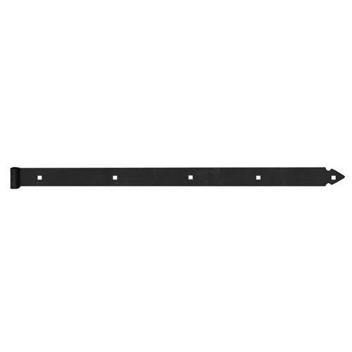 Zawias pasowy 1000x45 mm 18 mm przykręcany czarny