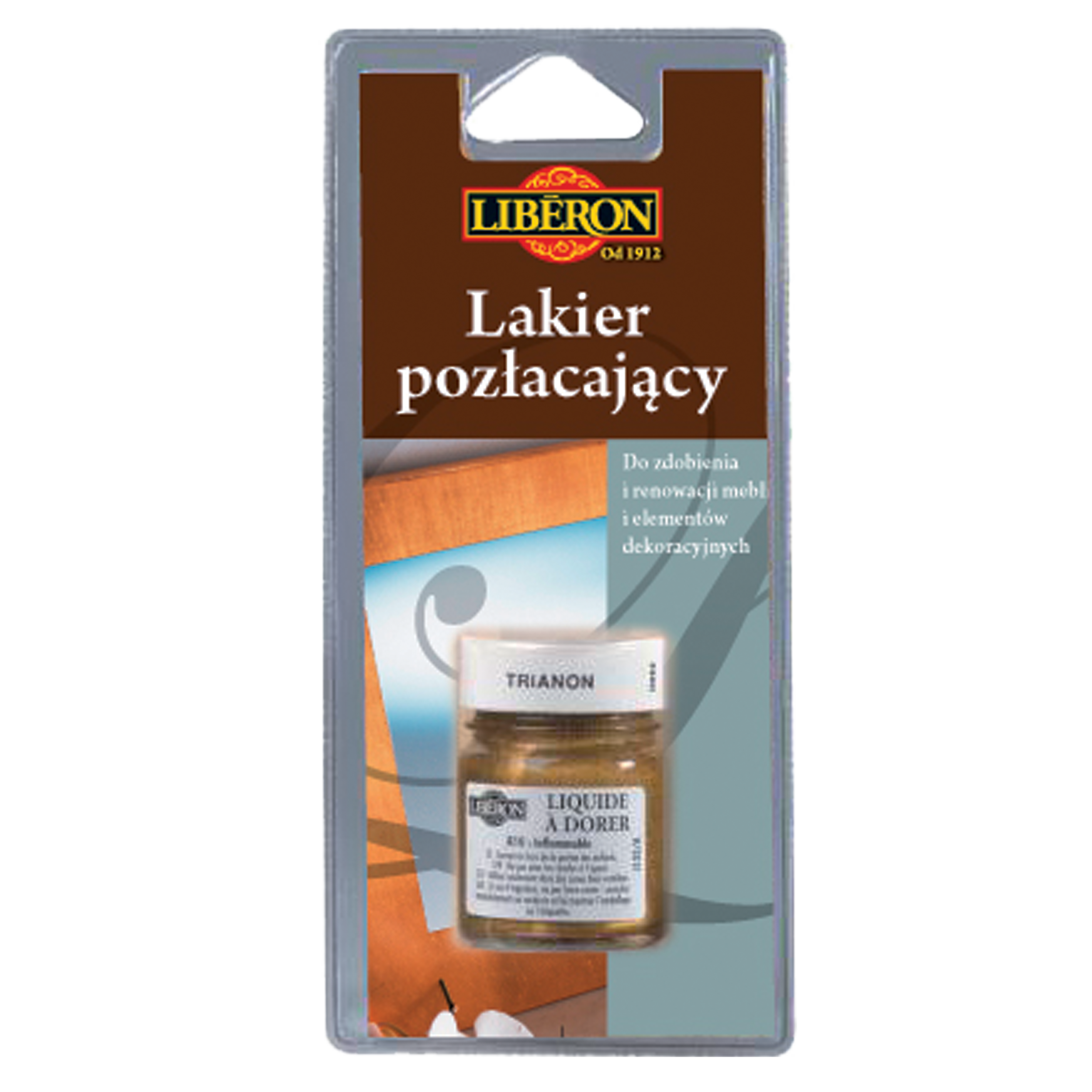 Lakier pozłacający 30 ml Stare złoto LIBERON