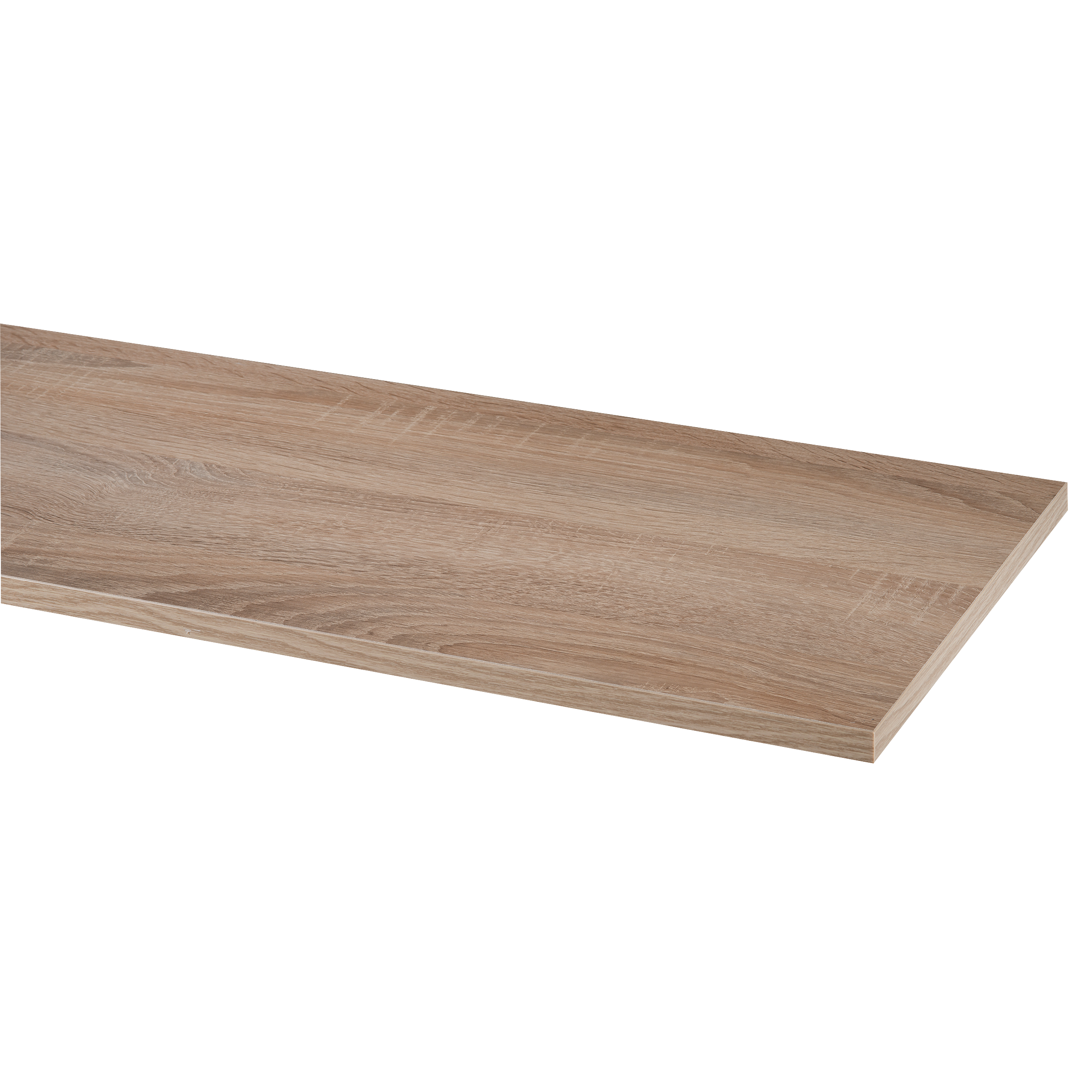 Półka ścienna meblowa dąb sonoma 1.8x30x120 cm Floorpol - 2