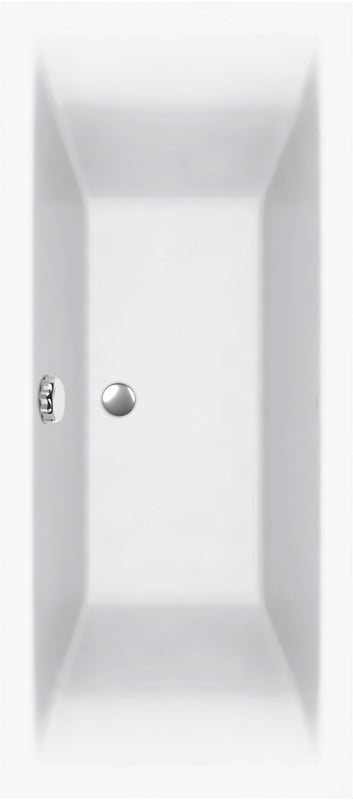 Wanna prostokątna Silver 170 x 75 Sensea