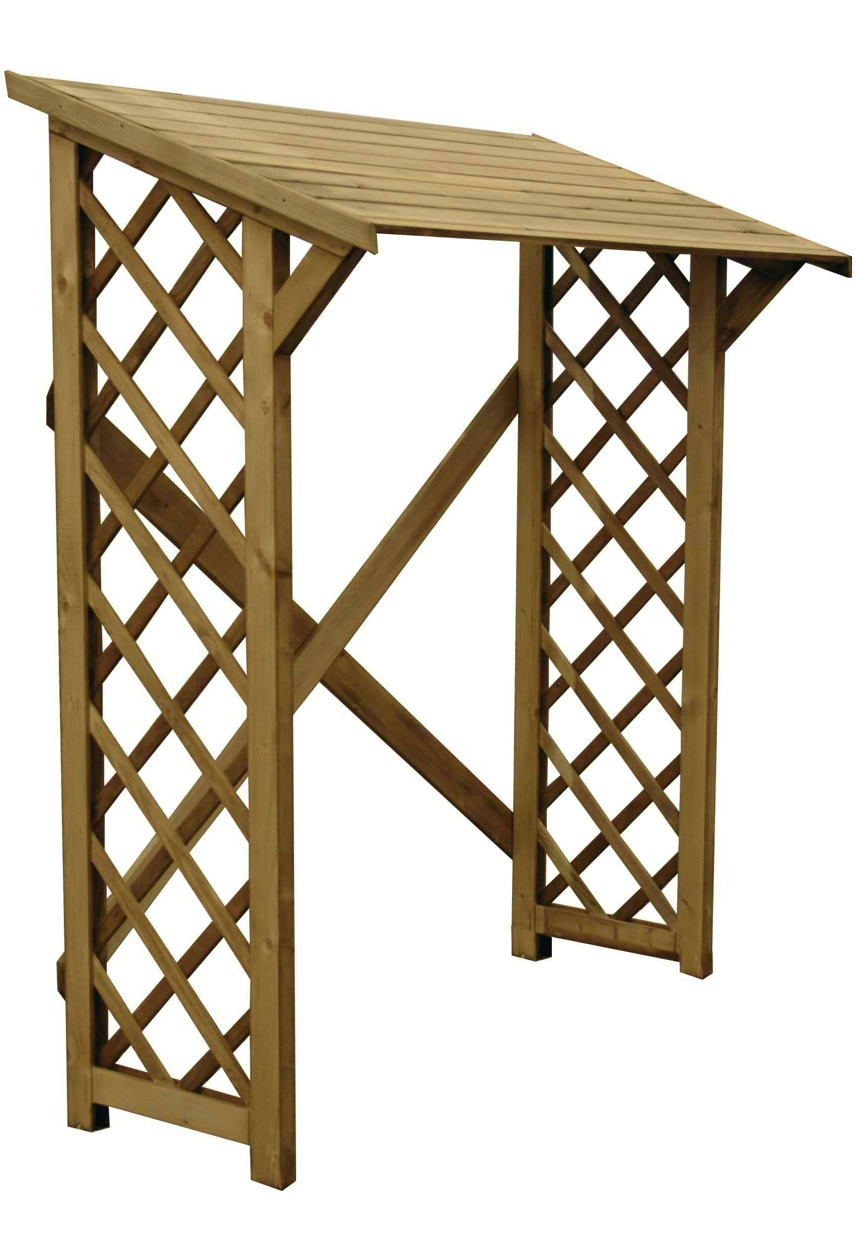 Drewutnia 180x79x178 cm drewniana Stelmet