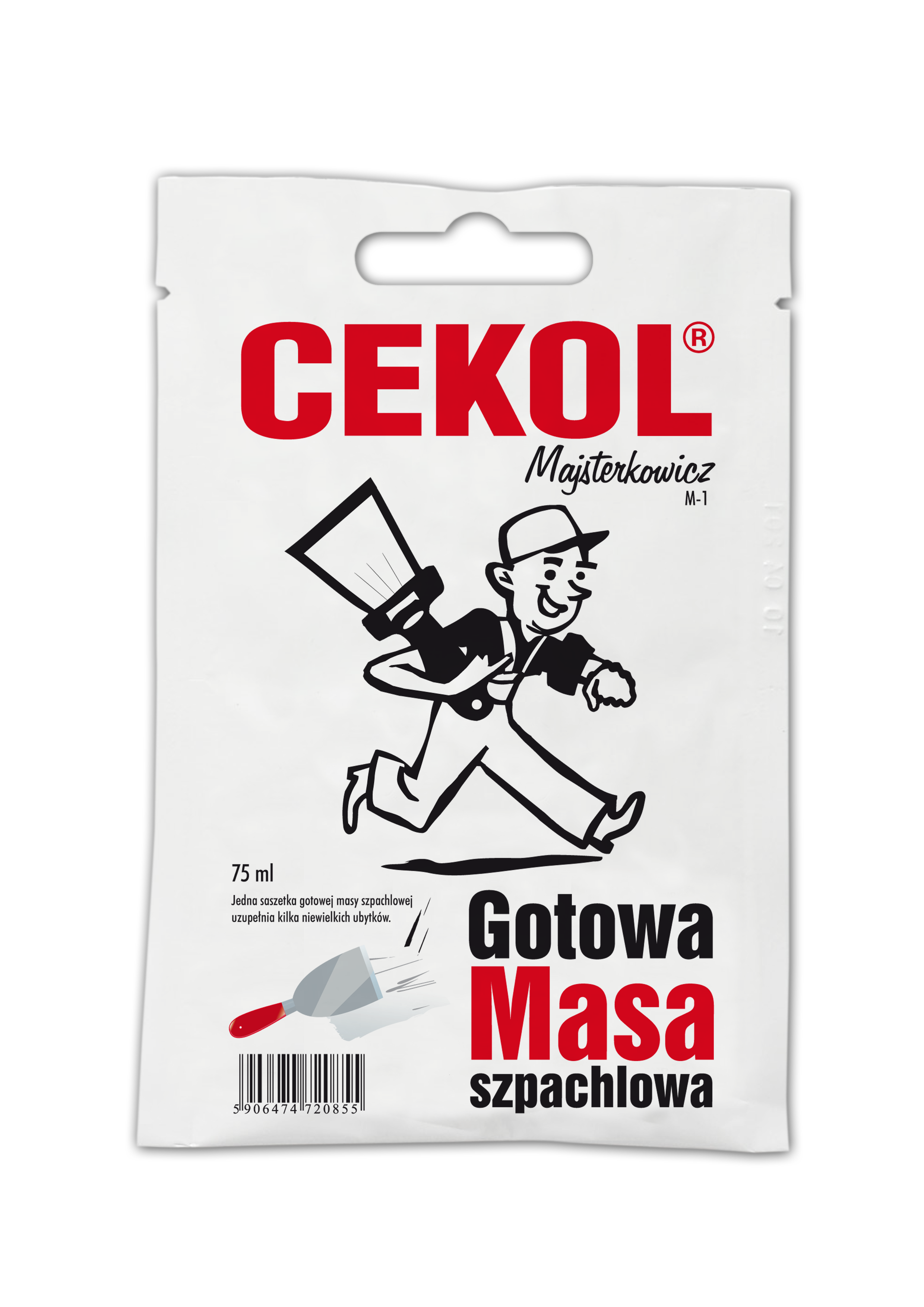 Gotowa masa szpachlowa M-1 75 ml Cekol
