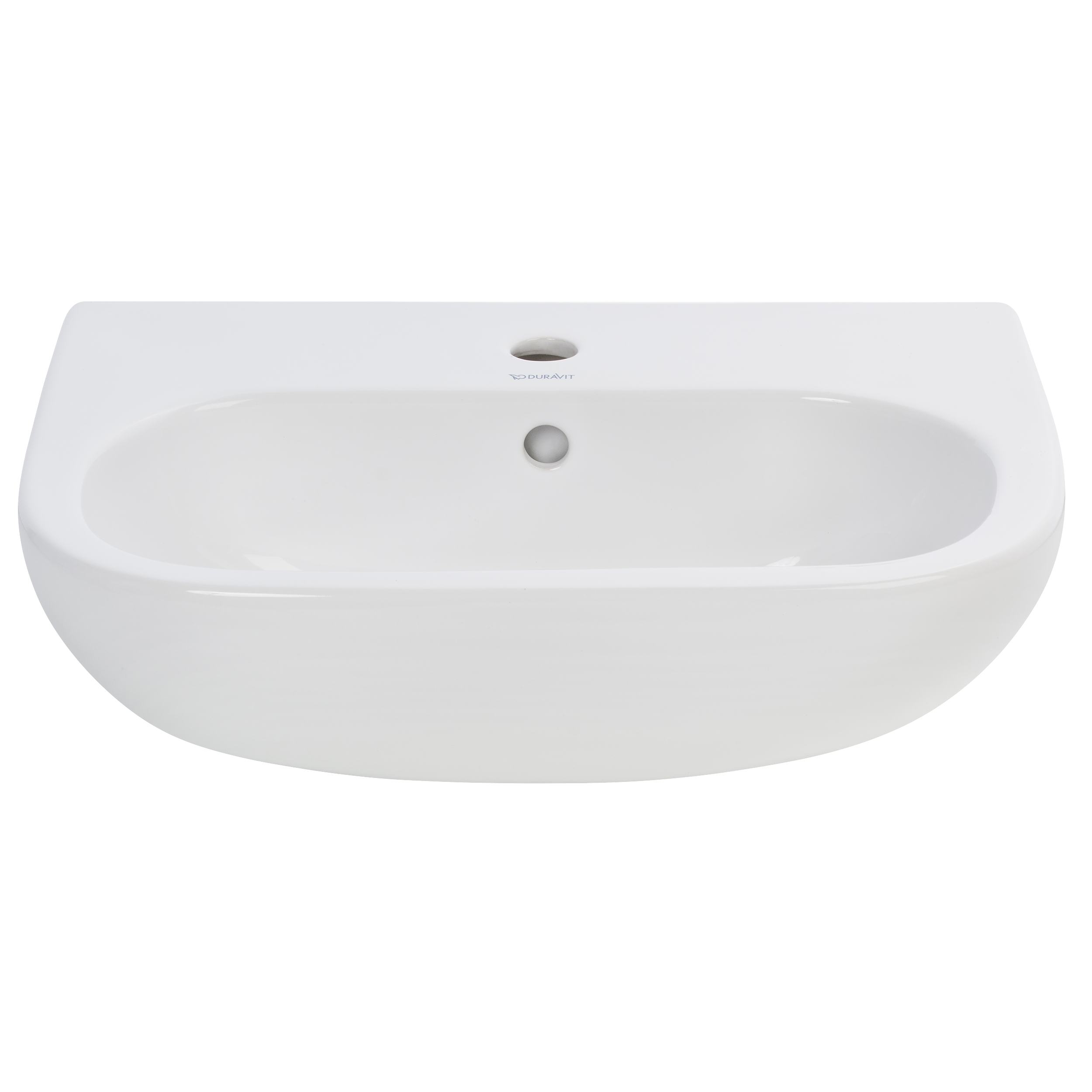 Lavabo freestanding D-Code lavabo ovale H 17.5 x P 46 cm in ceramica bianco - 4