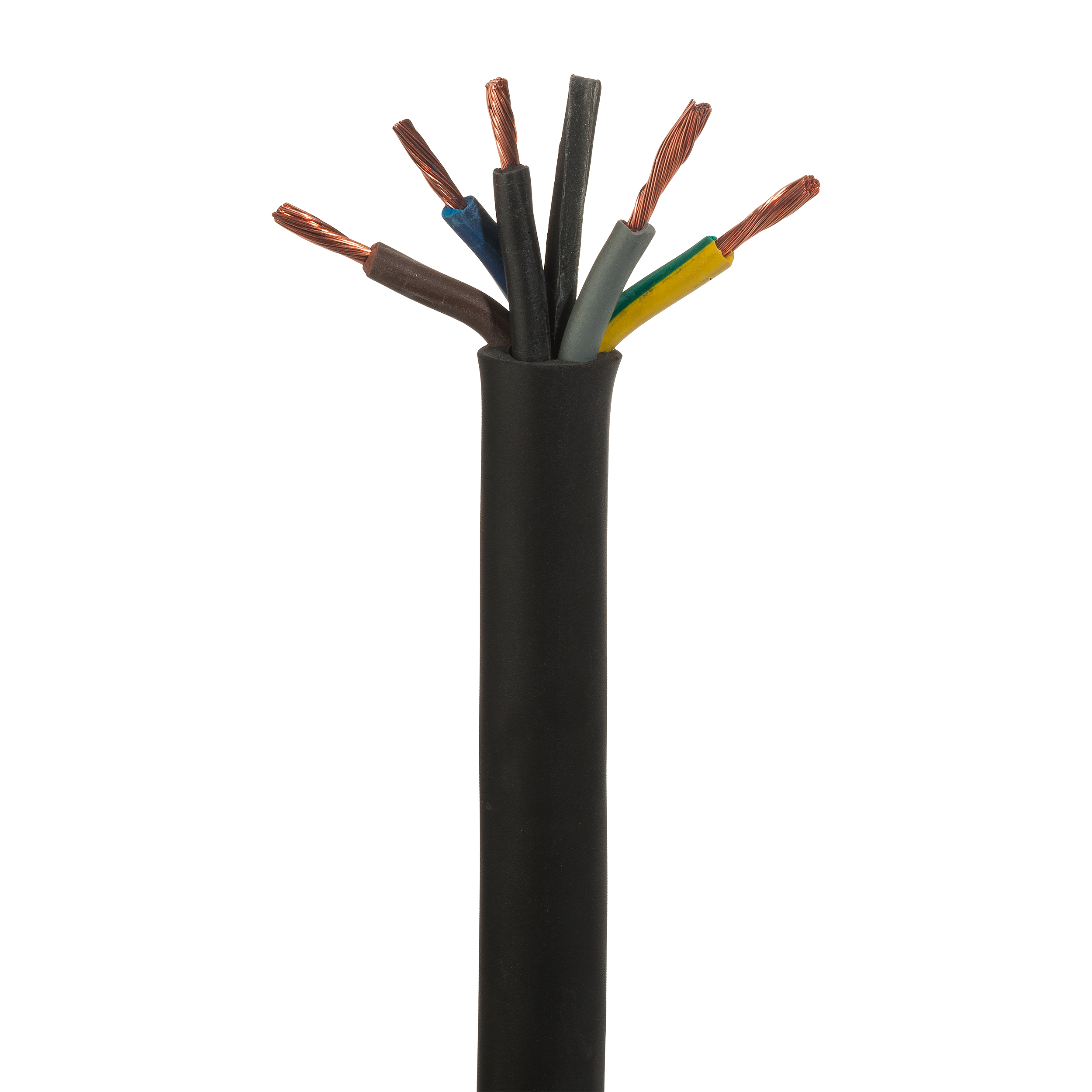 Przewód elektryczny OW 5 X 2.5 HO7RN-F 300 / 500V AKS ZIELONKA