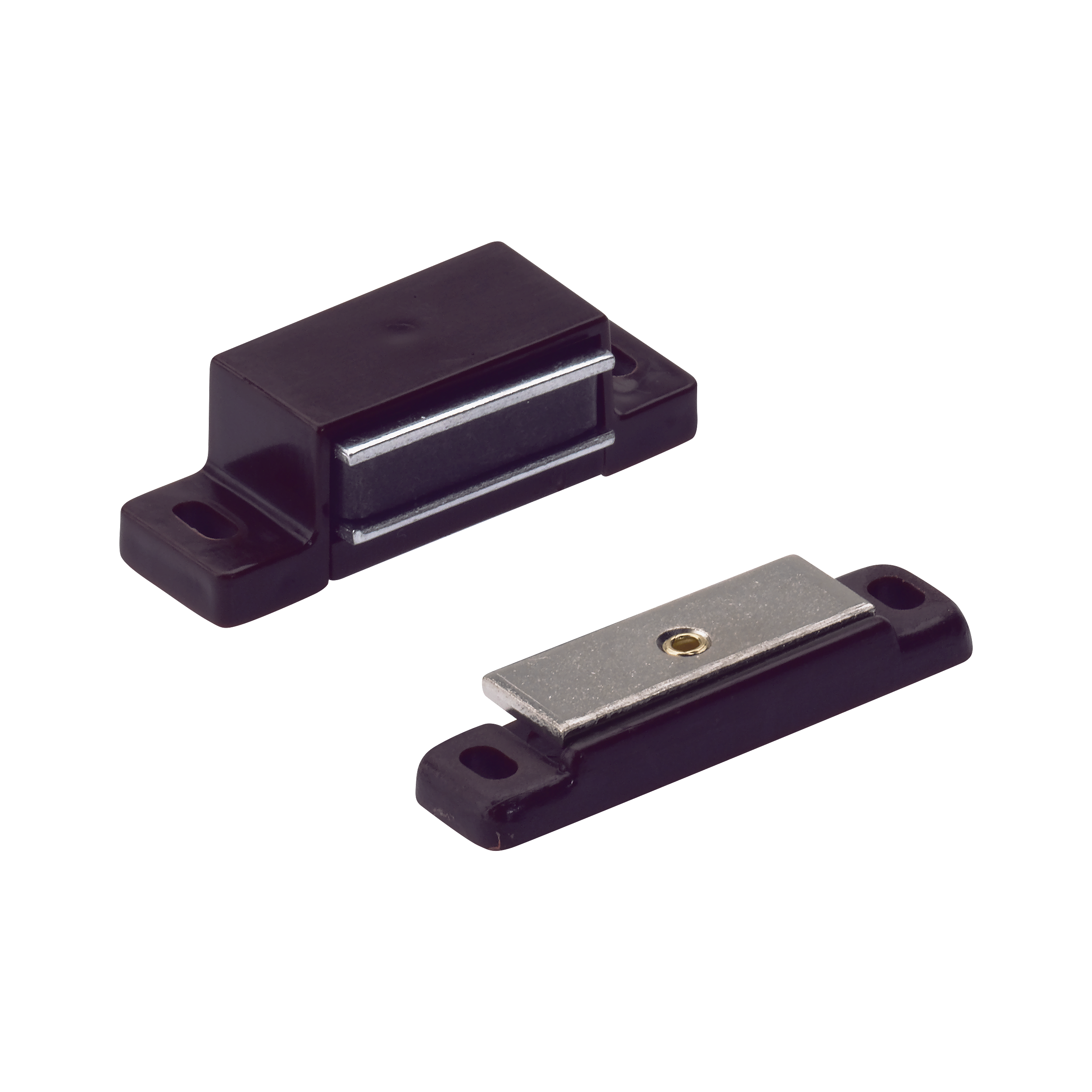 Zatrzask magnetyczny 14 x 15 x 45 mm brązowy Hettich