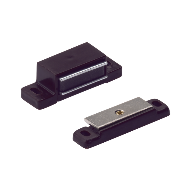 Zatrzask magnetyczny 14 x 15 x 45 mm brązowy Hettich