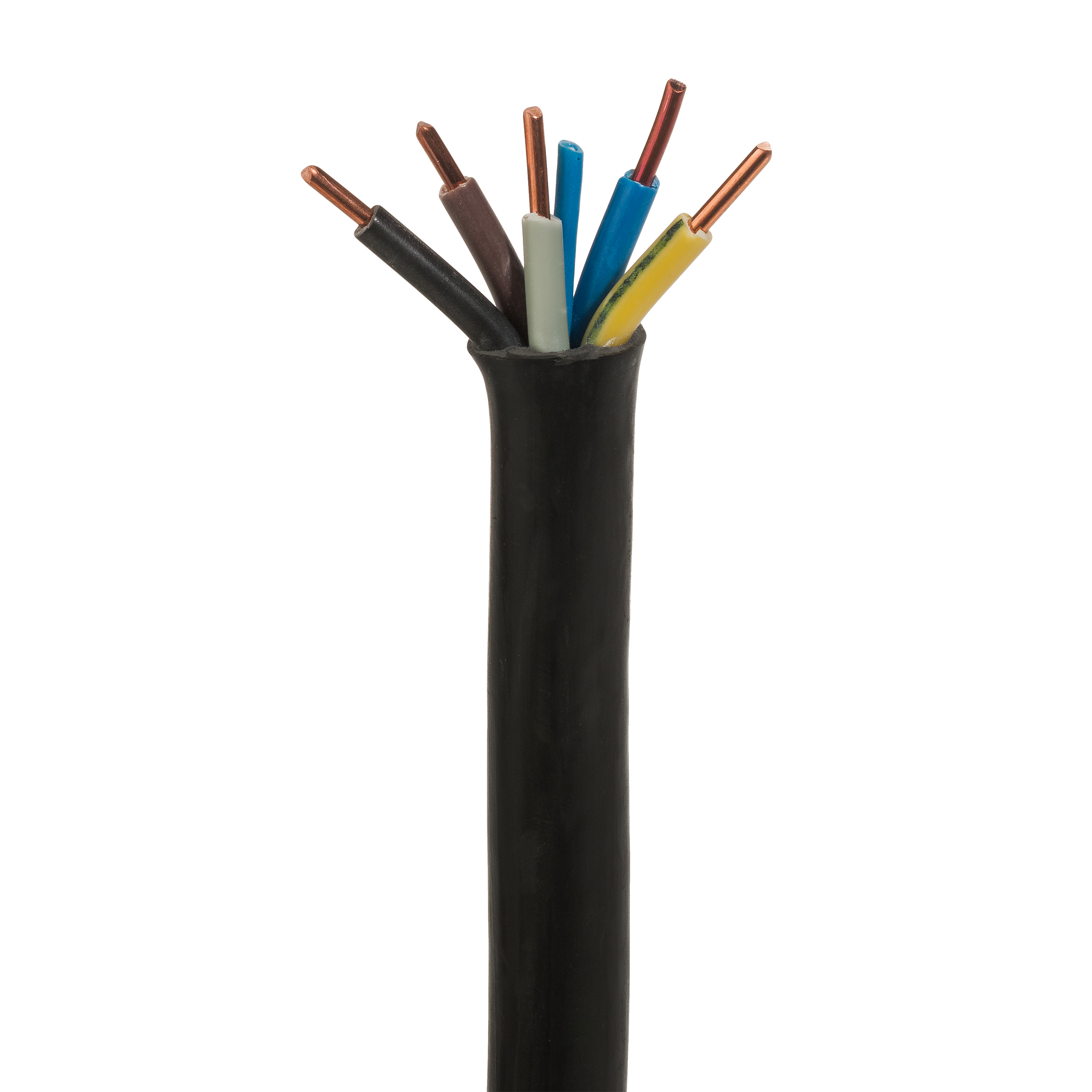 Przewód elektryczny YKY 600 / 1000V 5 X 6 AKS ZIELONKA