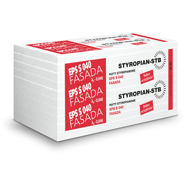 Styropian Fasada EPS 040 50 mm 6m2 STB