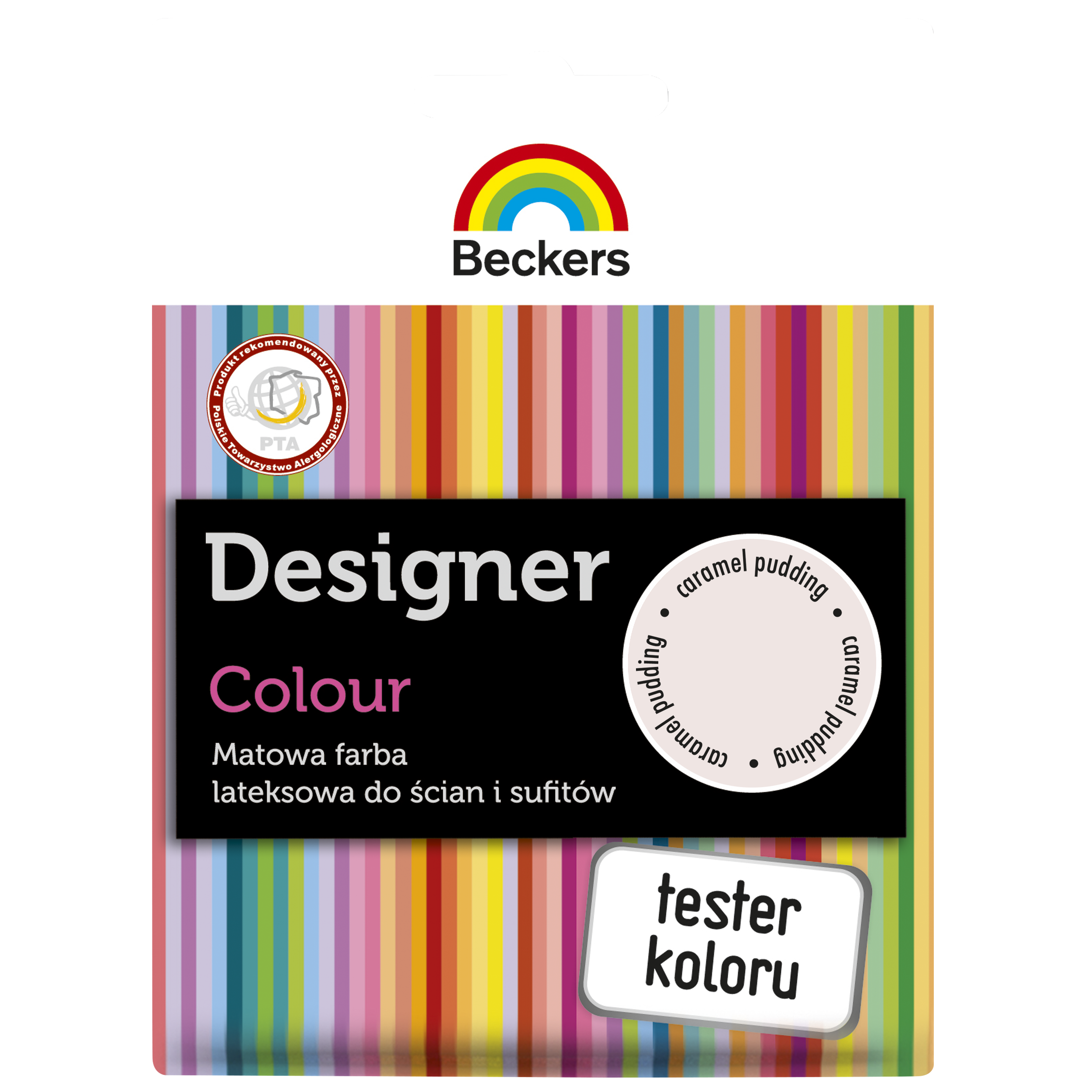 Tester farby Beckers Designer Colour Caramel pudding 50 ml - 2