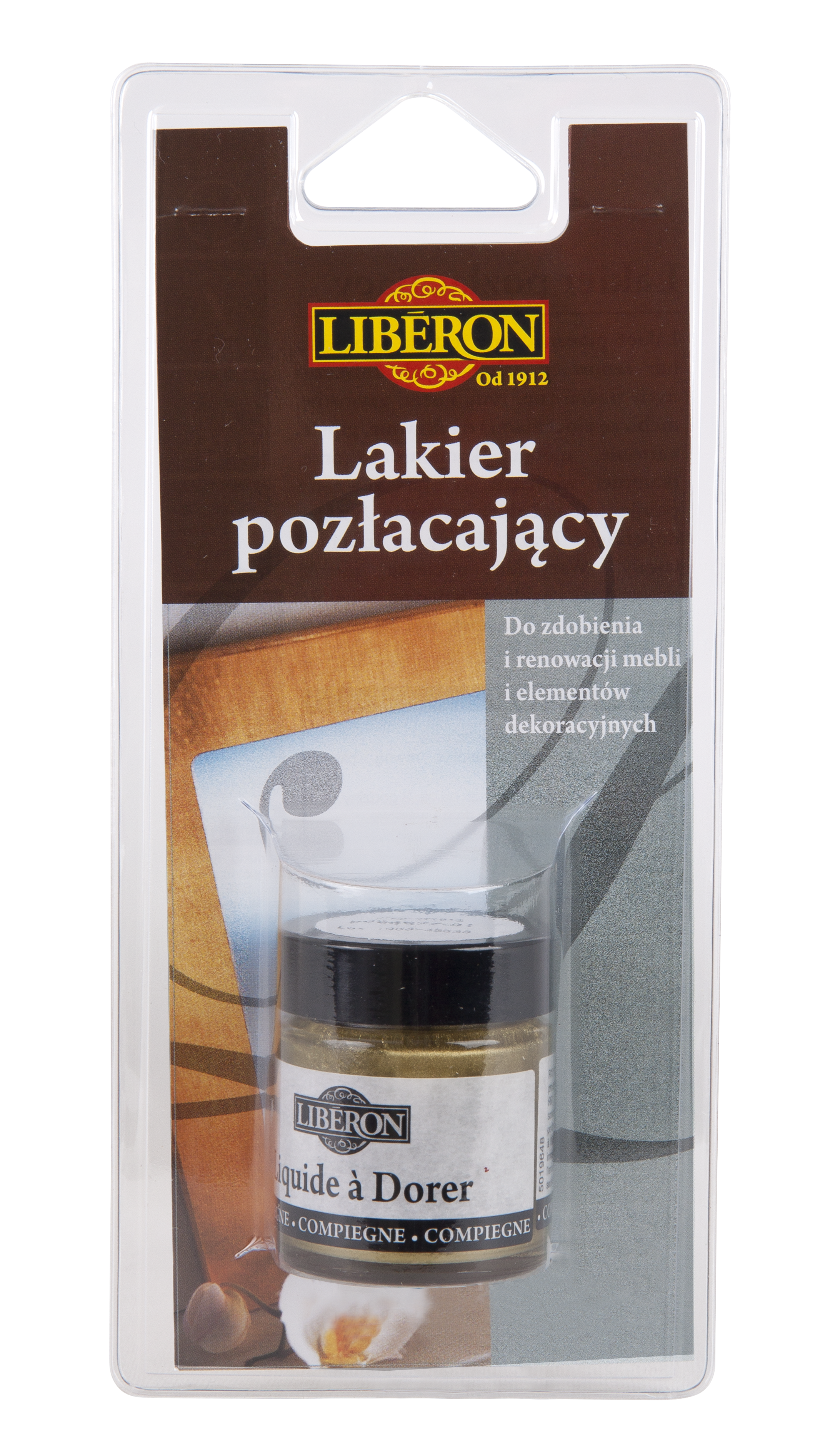Lakier pozłacający 30 ml Bogate złoto LIBERON