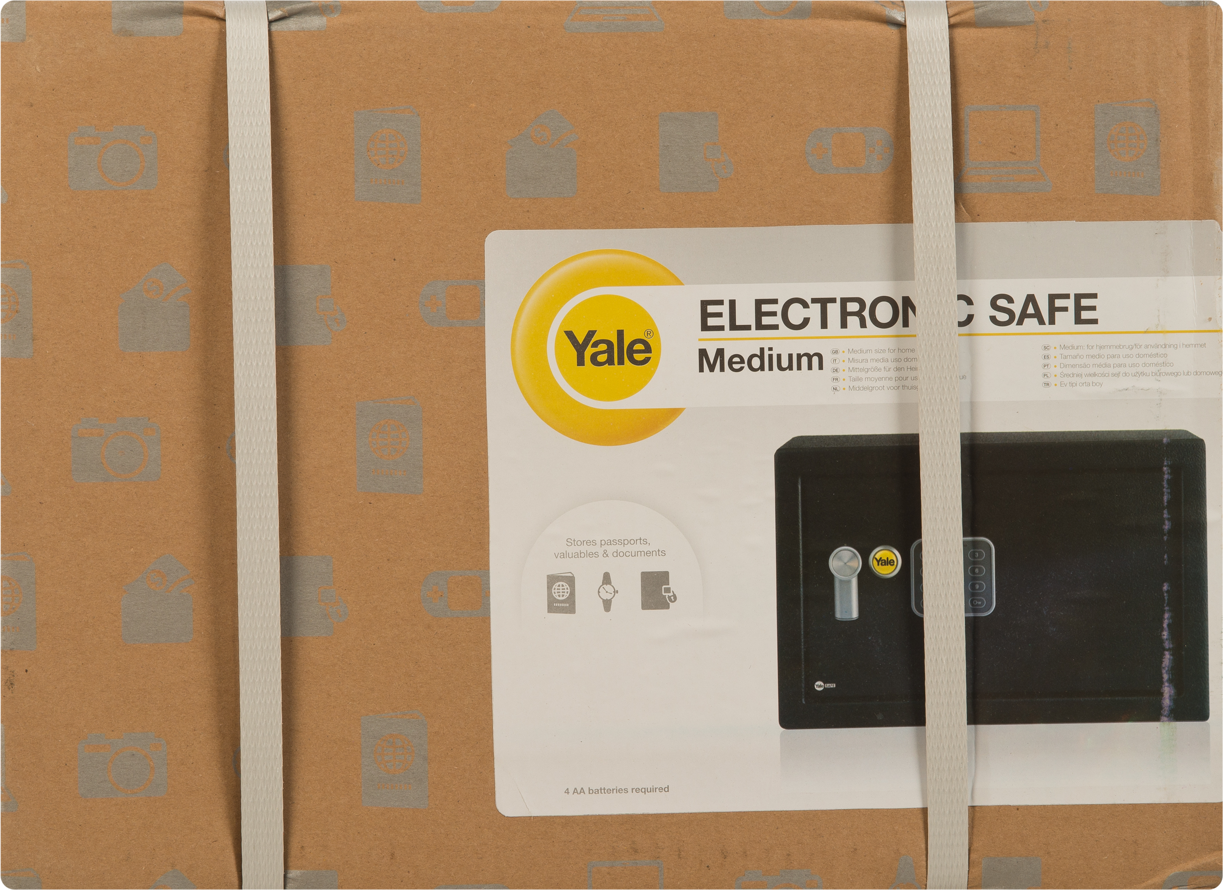 Kasa pancerna z kodem elektronicznym YSV/250 Yale - 2