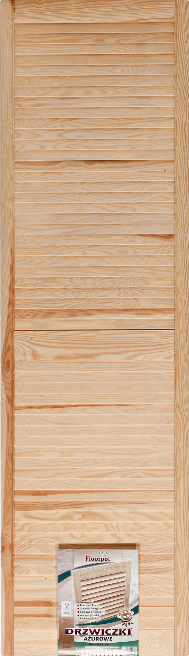 Drzwiczki ażurowe 170 x 49.4 cm Floorpol - 2