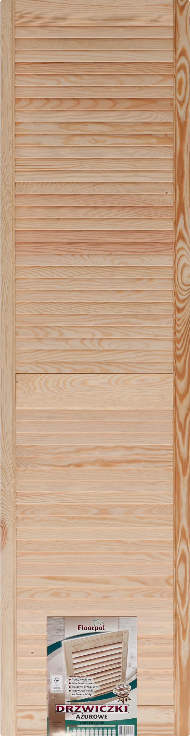 Drzwiczki ażurowe 170 x 44.4 cm Floorpol - 2