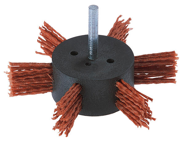 Szczotka wachlarz do wiertarki 100 mm NYLON 1512000 WOLFCRAFT - 4