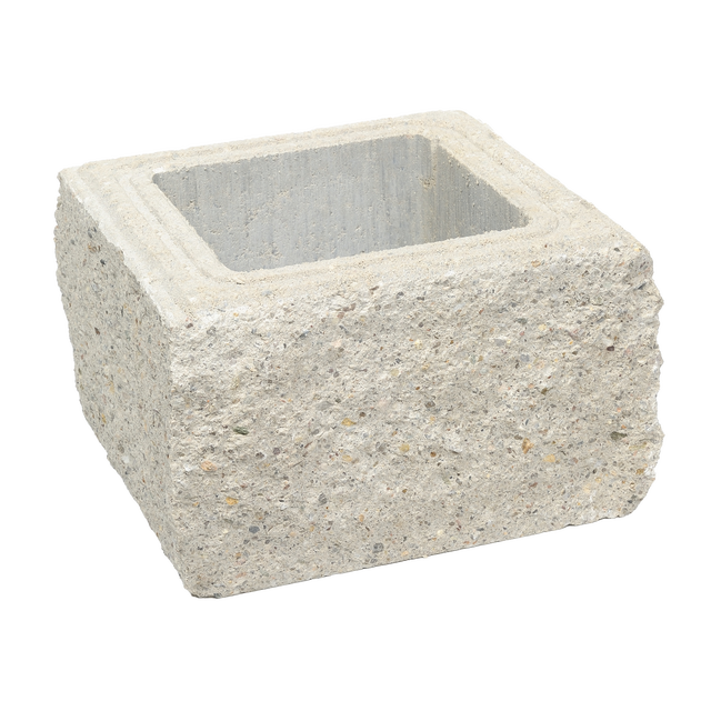 Pustak słupkowy 30x30x19 cm 4stronnie łupany Wapień Ziel-Bruk