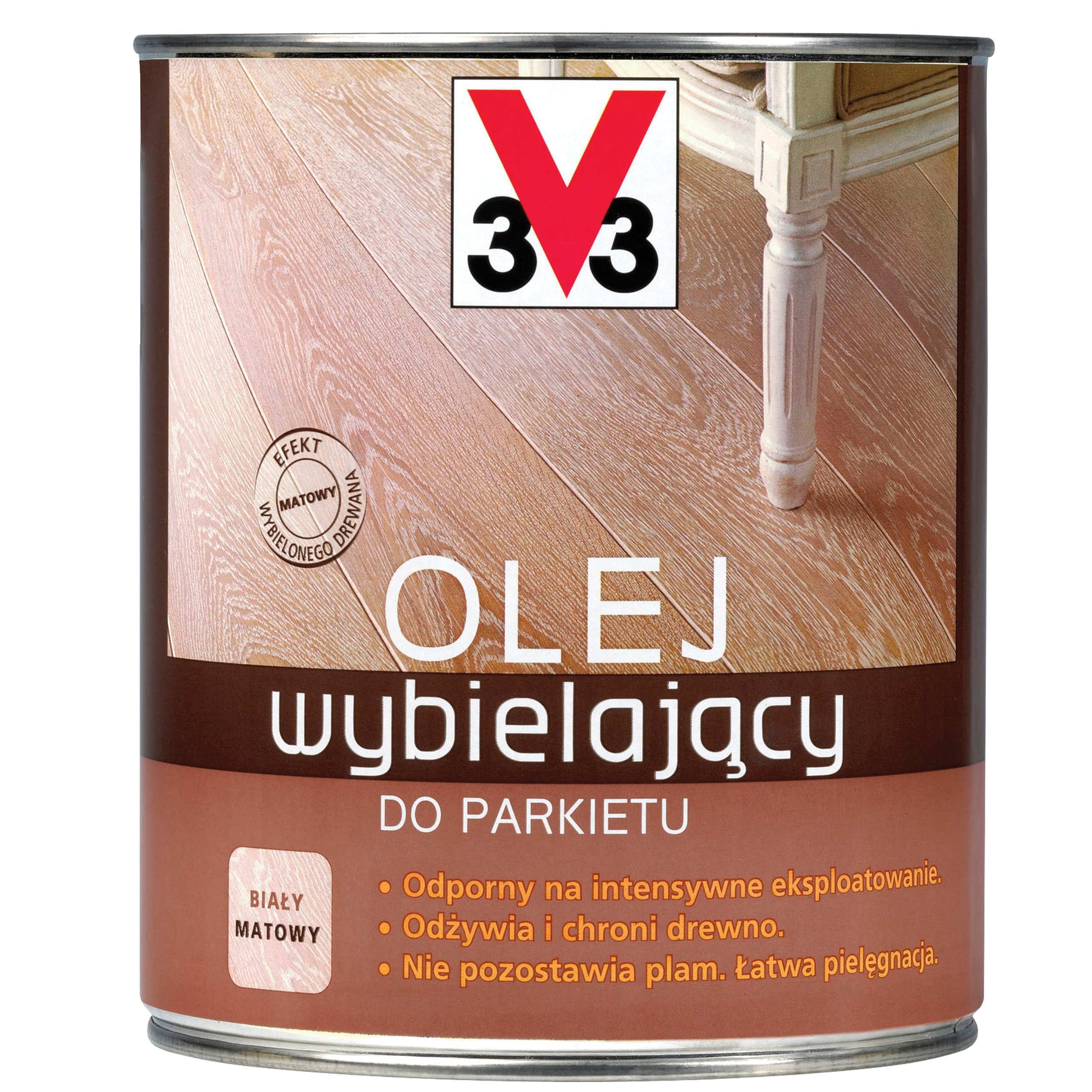 Olej WYBIELAJĄCY DO PARKIETU 1 l V33