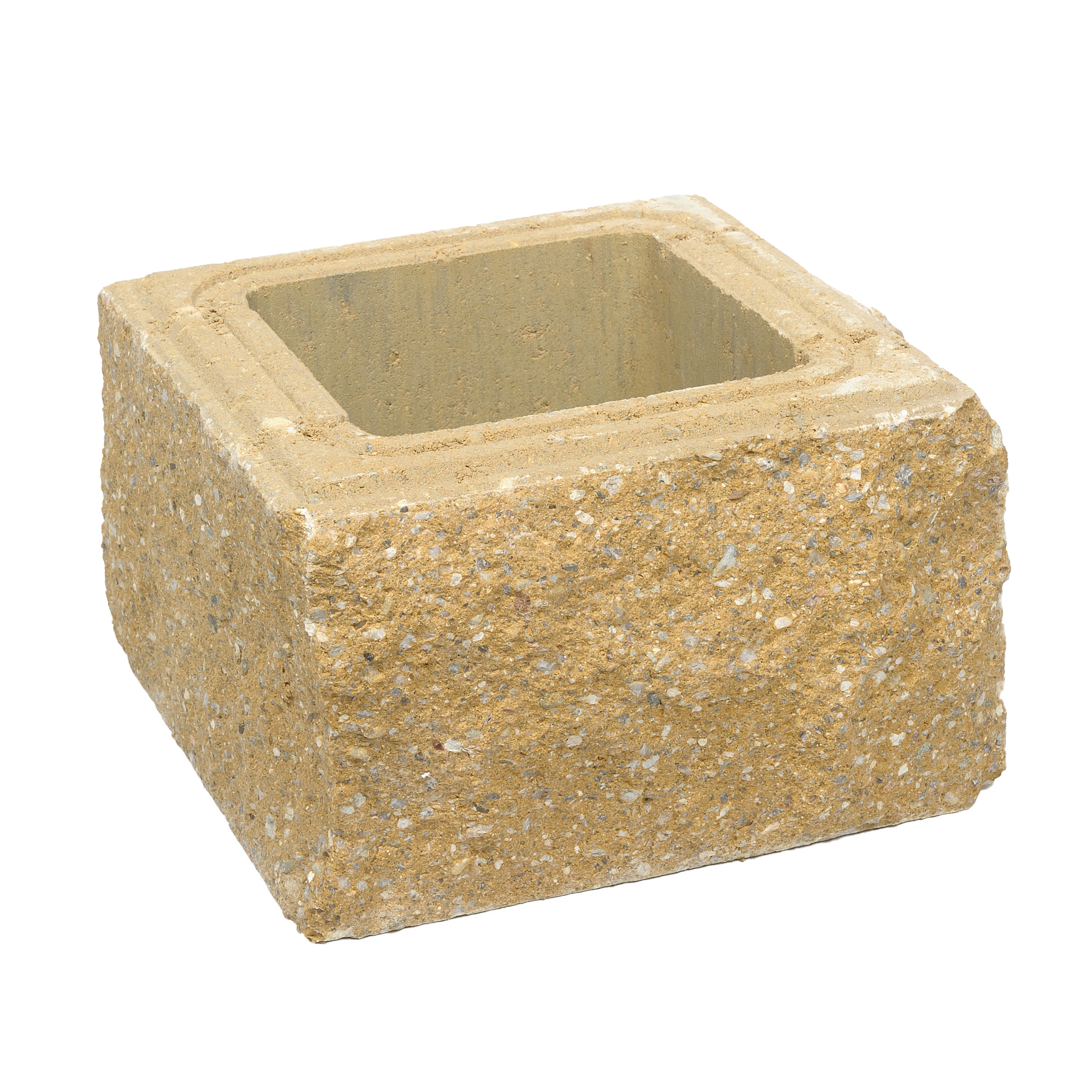 Pustak słupkowy 30x30x19 cm 4stronnie łupany Piasek Ziel-Bruk