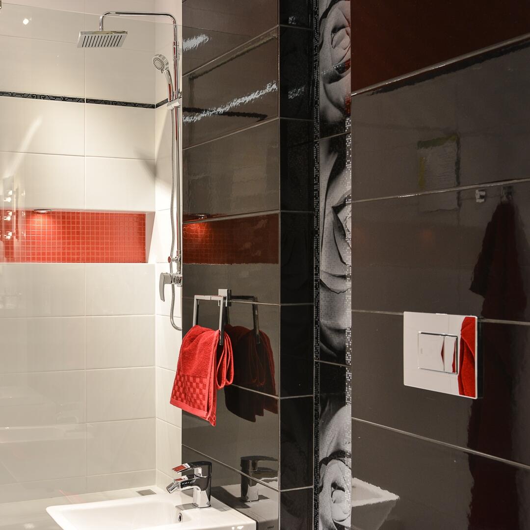 Kabina Walk-in Easy In 100x200 transparentna profil chromowany Sea-Horse - 10