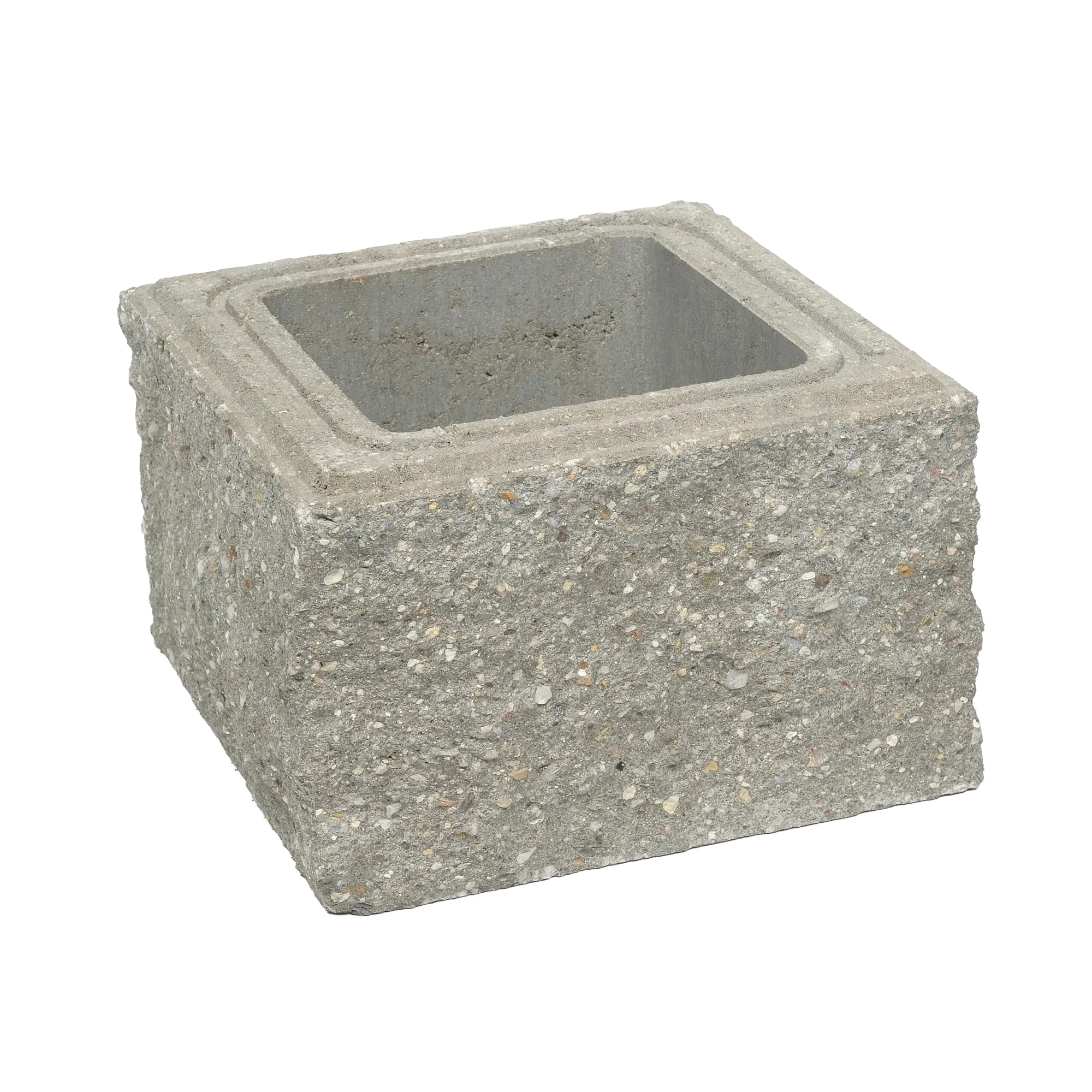 Pustak słupkowy 30x30x19 cm 4stronnie łupany Granit Ziel-Bruk