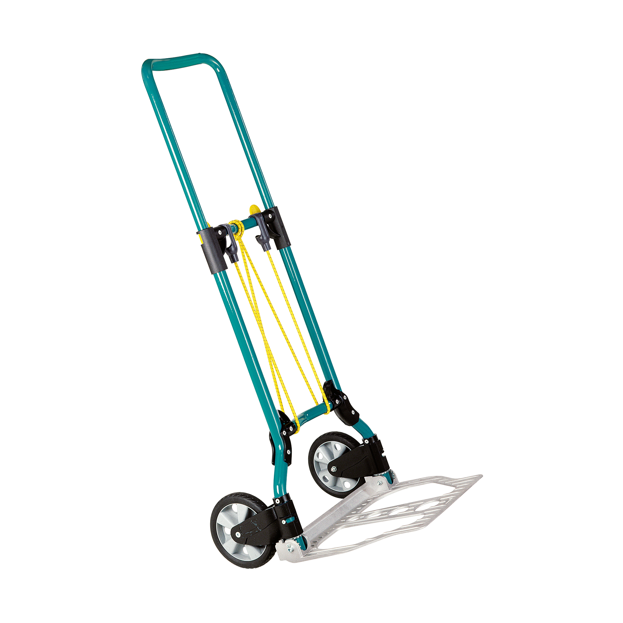 Carretilla plegable con ruedas maciza y 70 kg de carga máxima