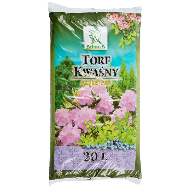 Torf ogrodniczy kwaśny 20l Athena