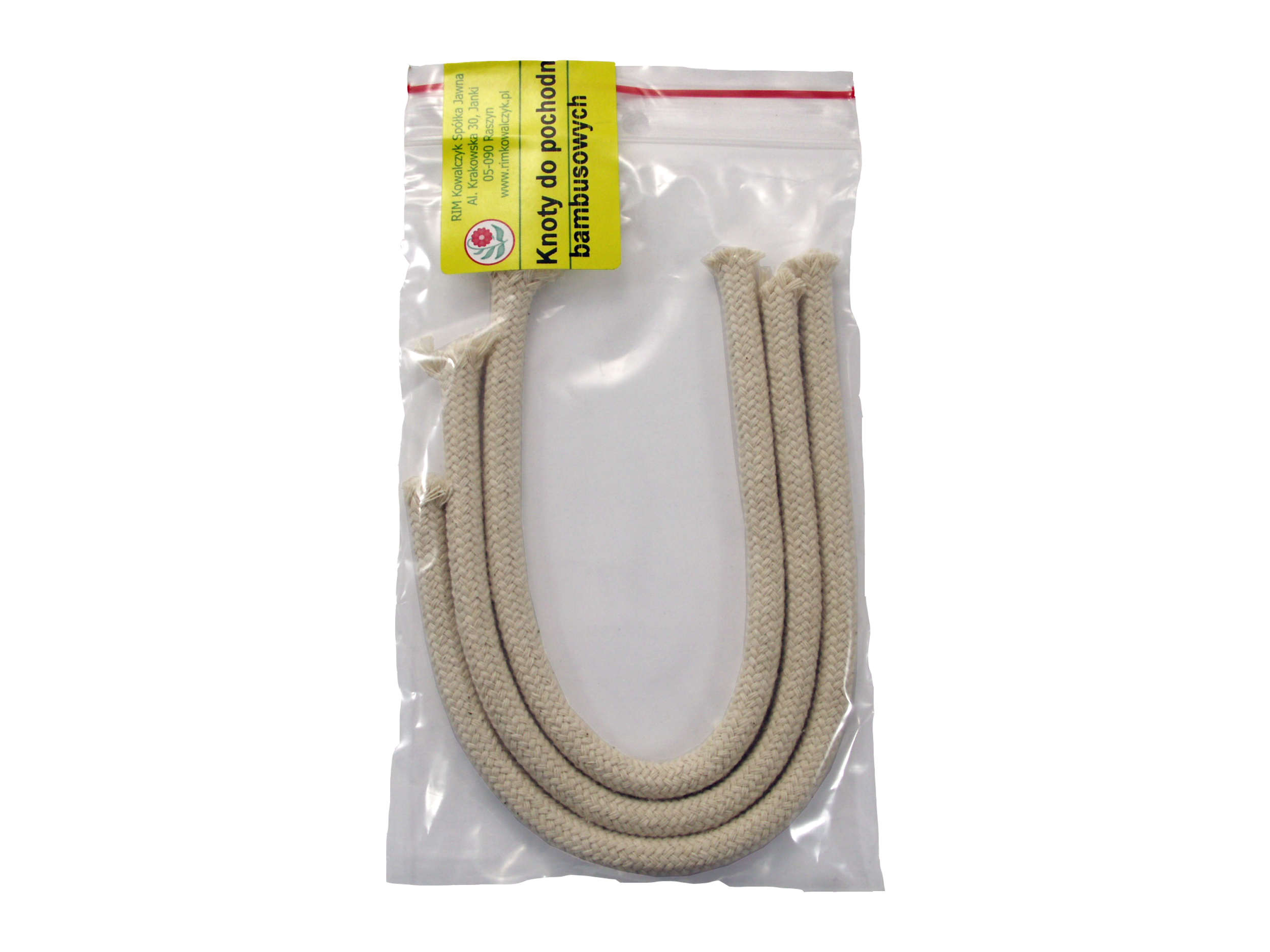 Knoty do pochodni 25 cm 3szt.