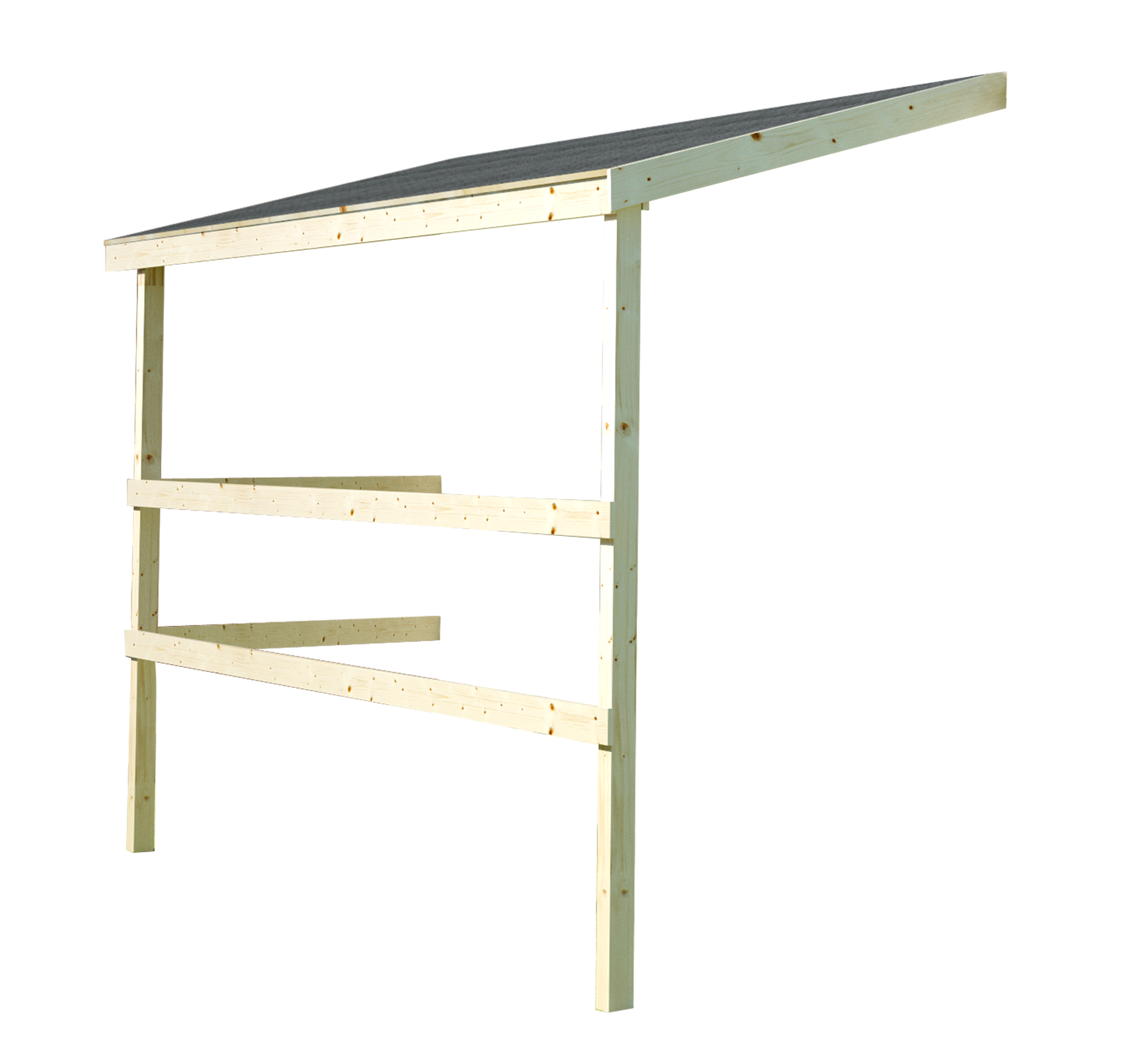 Drewutnia do domku narzędziowego 95x200 cm Megiw