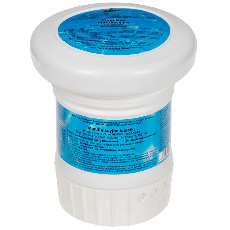 Tabletki multifunkcyjne pływająca boja 600 g