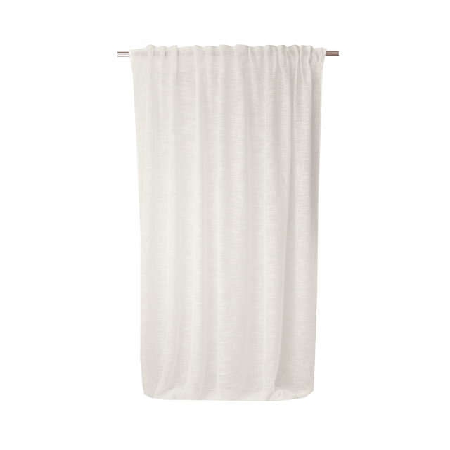 Tenda Amina beige, fettuccia e passanti nascosti 200x280 cm INSPIRE