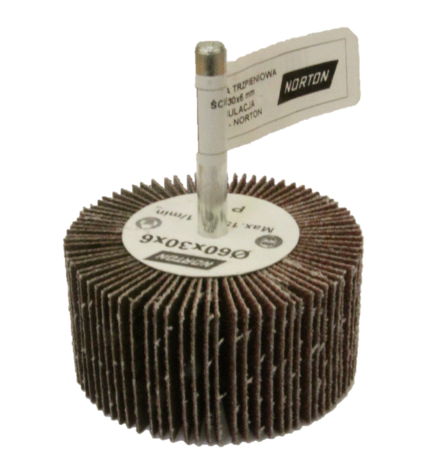 Ściernica listkowa trzpieniowa P120 60 x 30 x 6 mm R265 NORTON