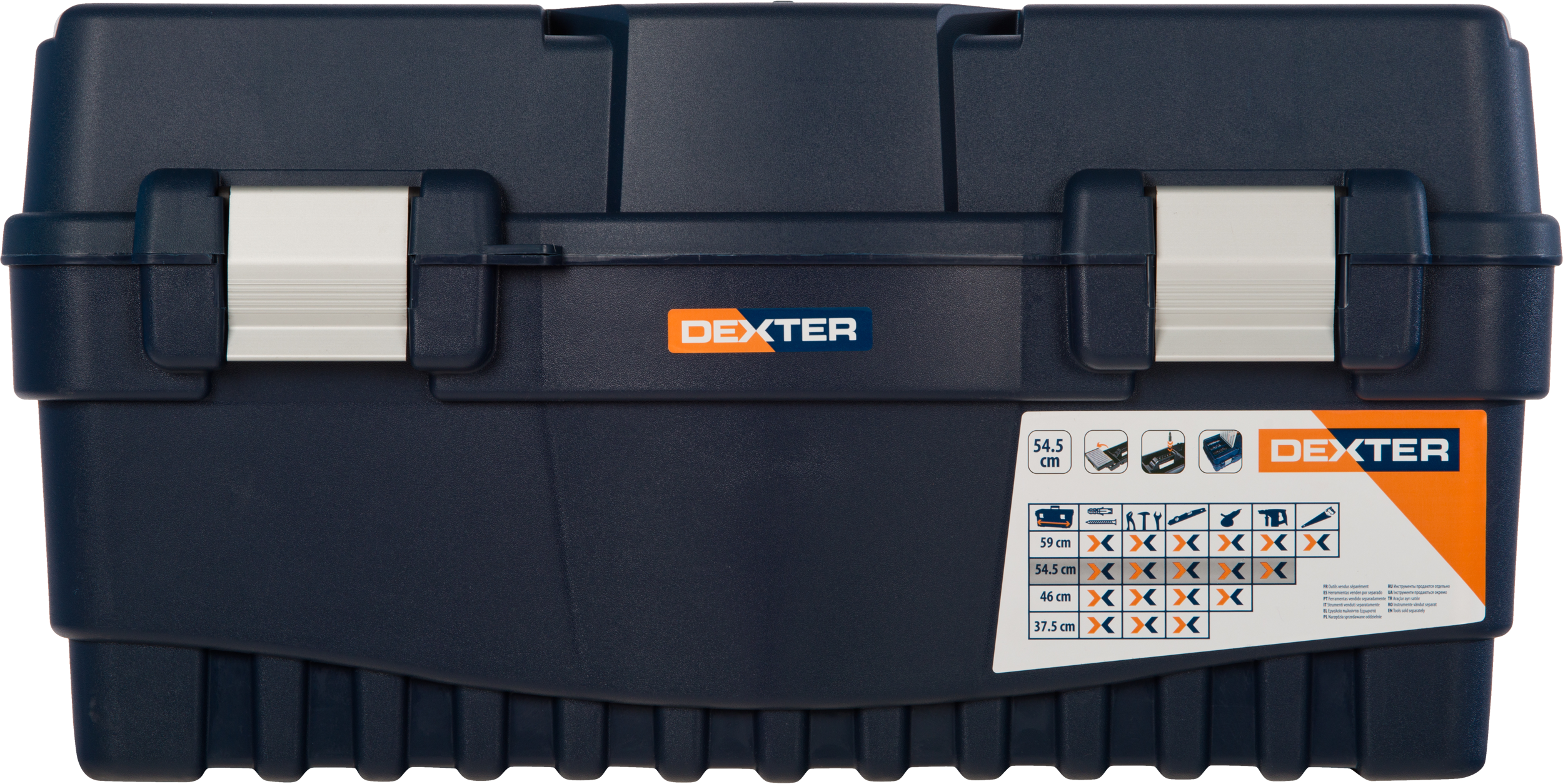 Caja de herramientas DEXTER con capacidad de 28 litros - 26