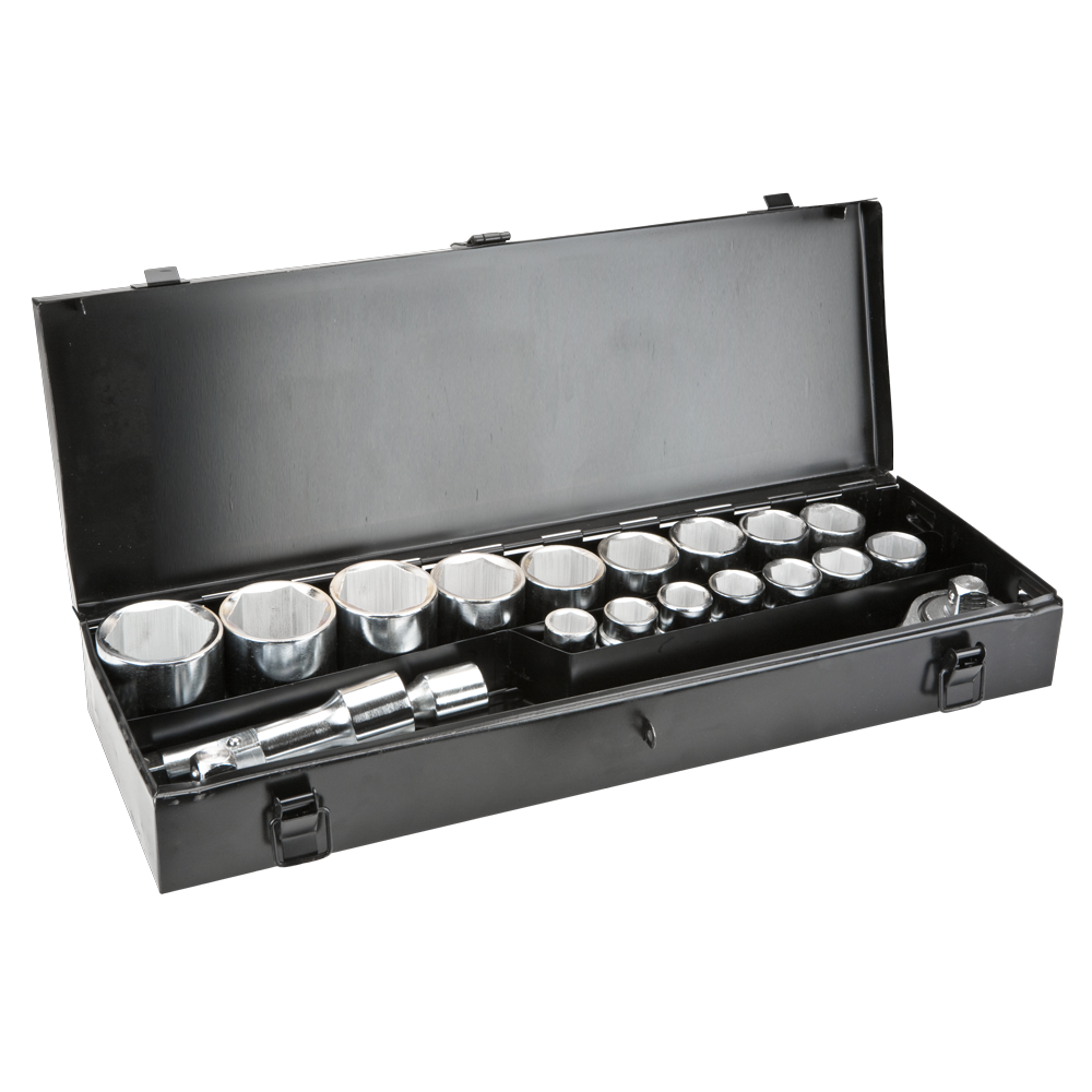 Zestaw kluczy nasadowych 3/4" 38D296 20 szt. Topex